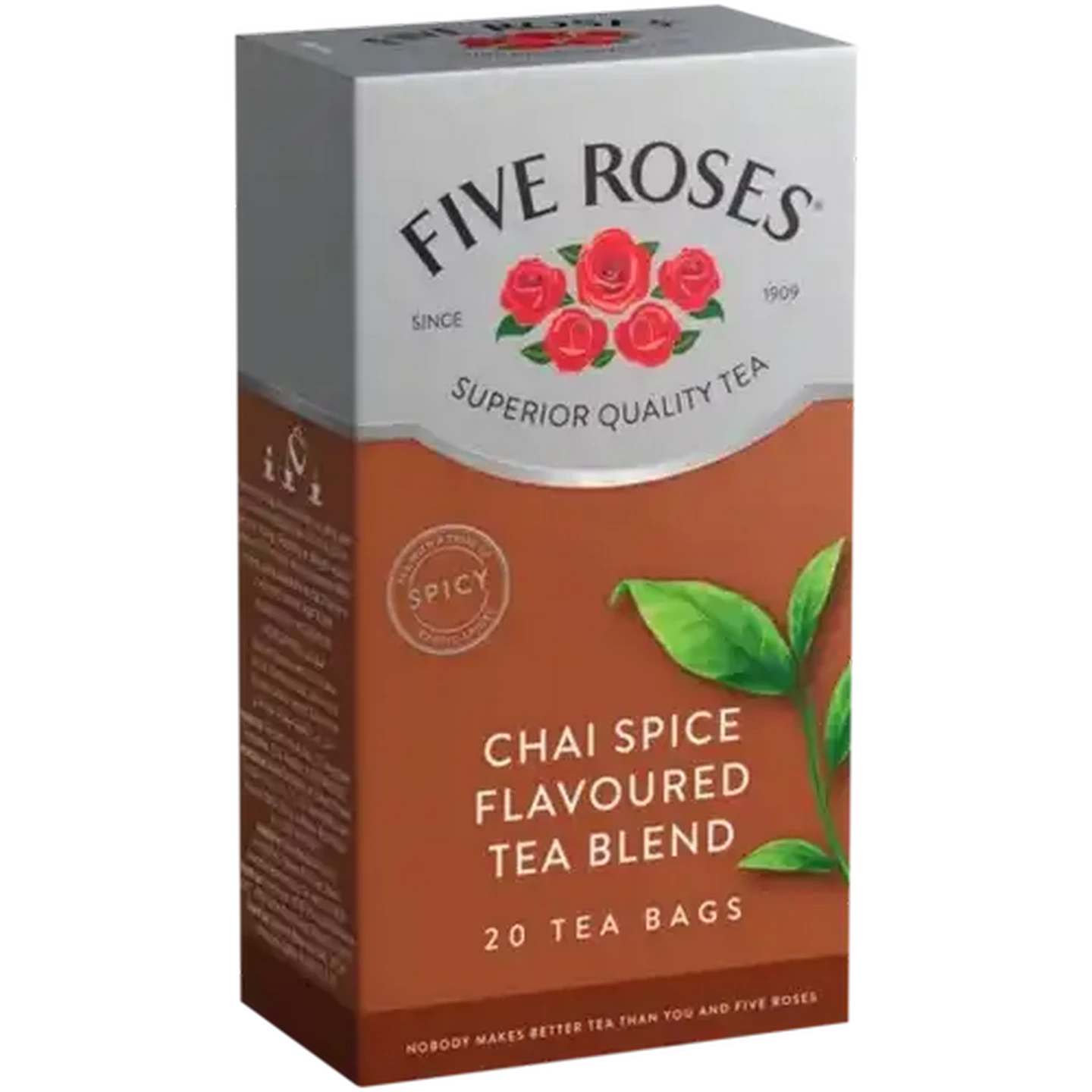 Image of Five Roses Chai Spice Flavoured Tea Blend 20 Pack