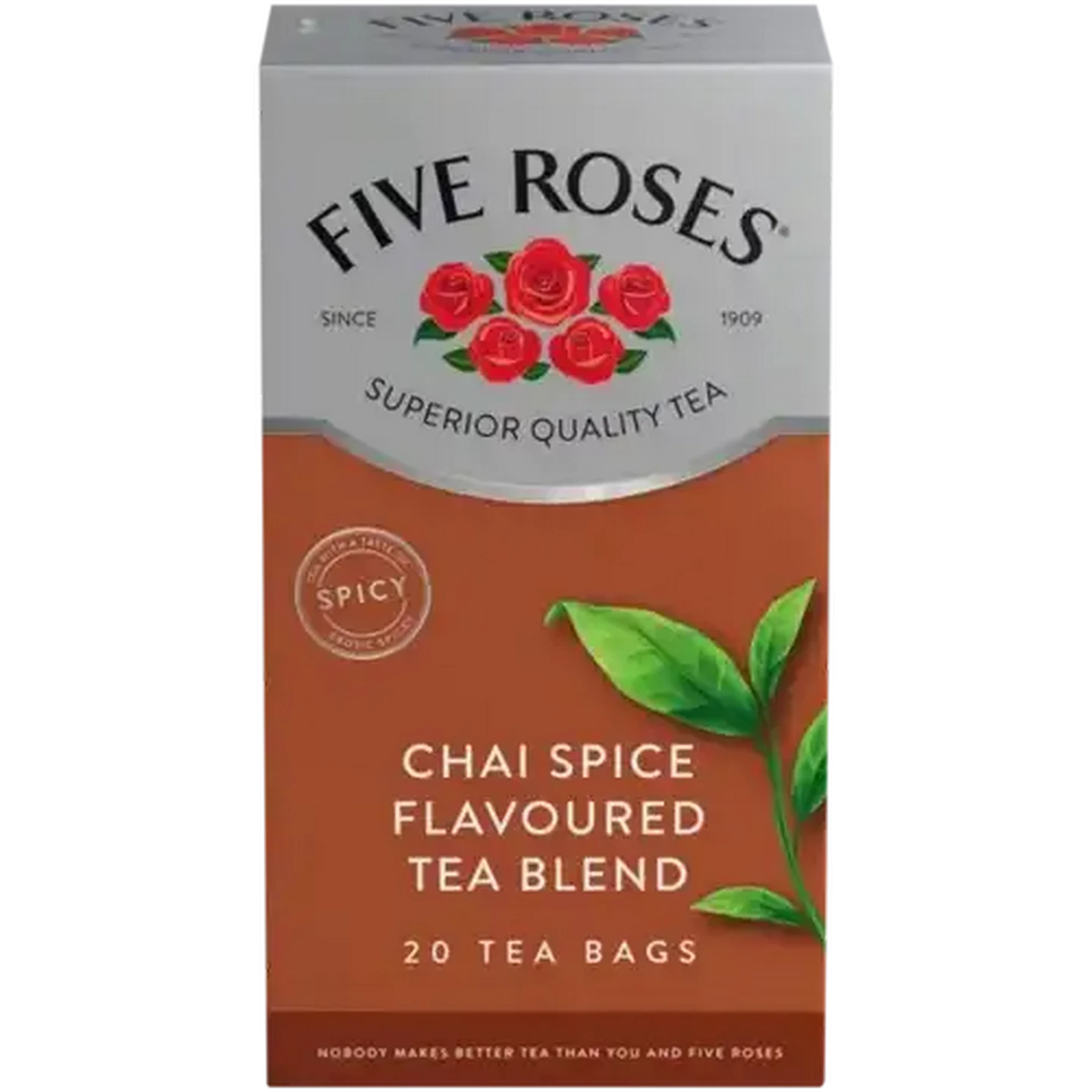 Image of Five Roses Chai Spice Flavoured Tea Blend 20 Pack