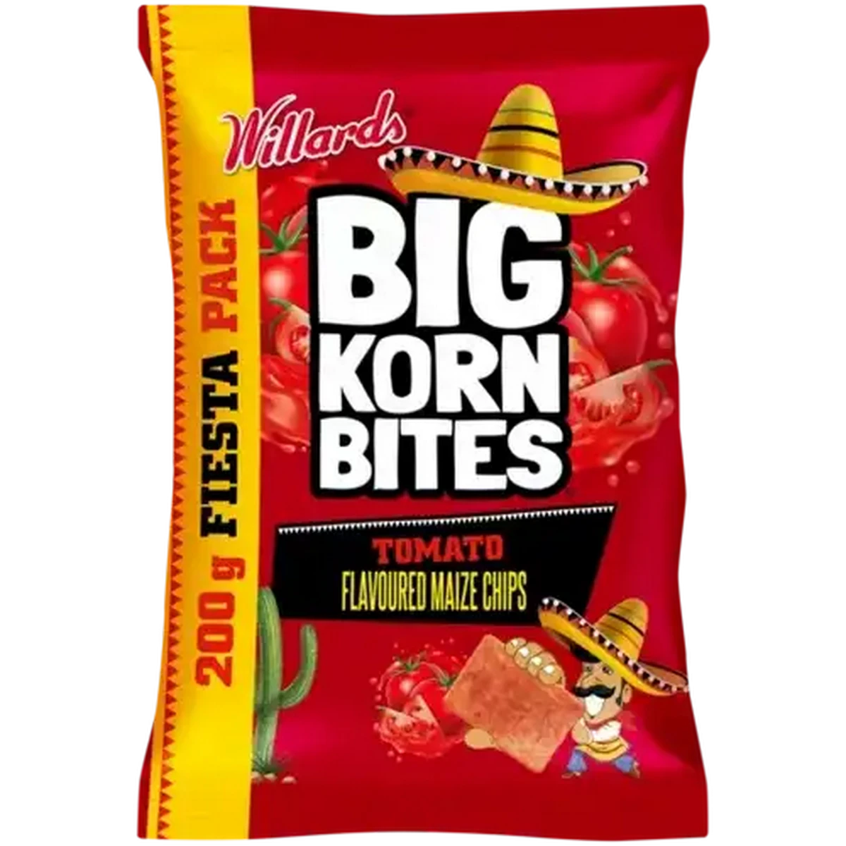 Checkers Sixty60 | Big Korn Bites Tomato Flavoured Maize Chips 200g