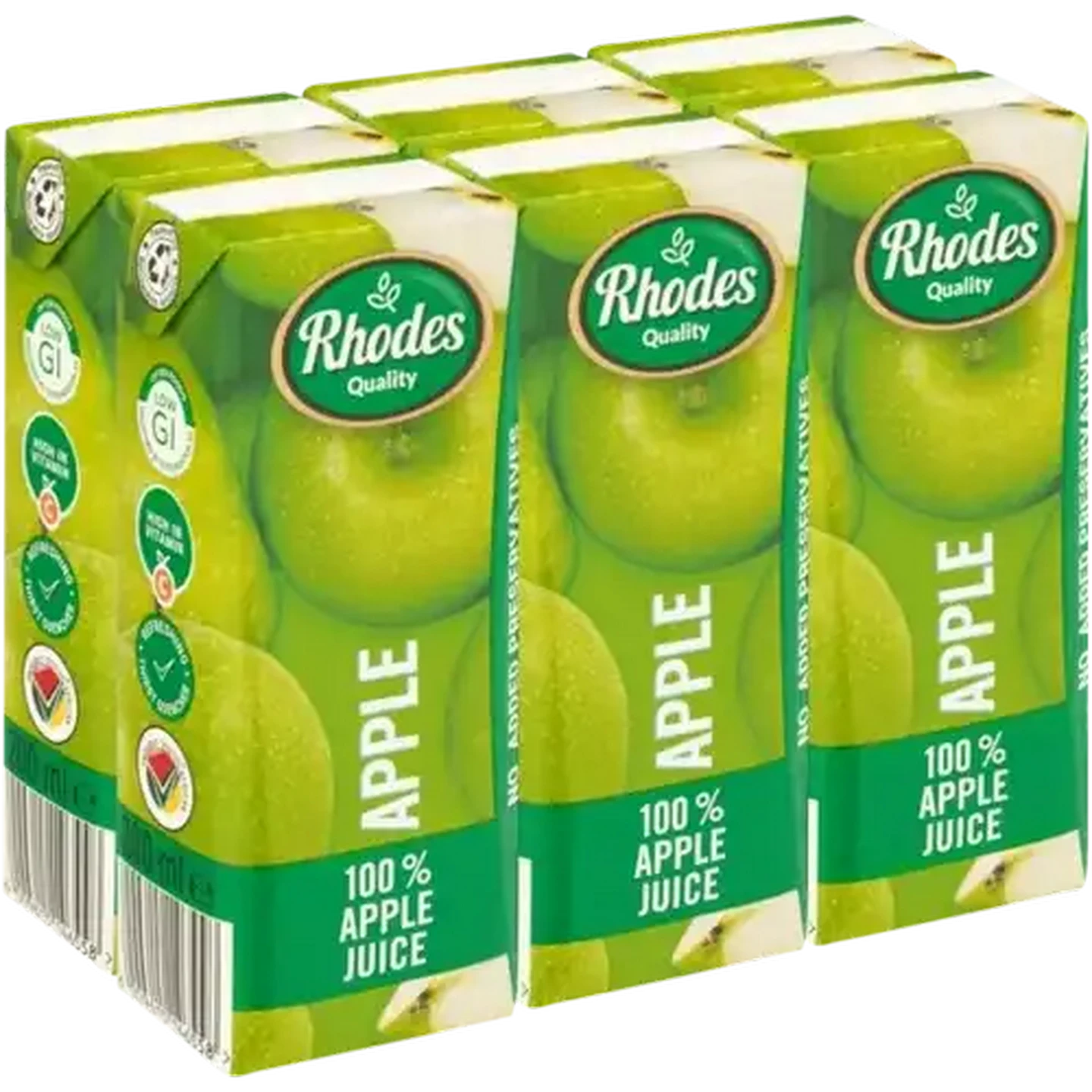 Checkers Sixty60 | Rhodes Quality 100% Apple Juice 6 x 200ml
