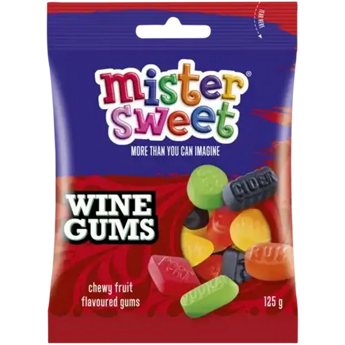 Checkers Sixty60 | Mister Sweet Wine Gums 125g