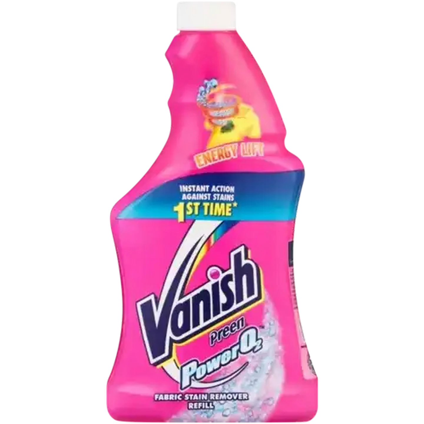 Image of Vanish Preen Power O2 Fabric Stain Remover Refill 500ml