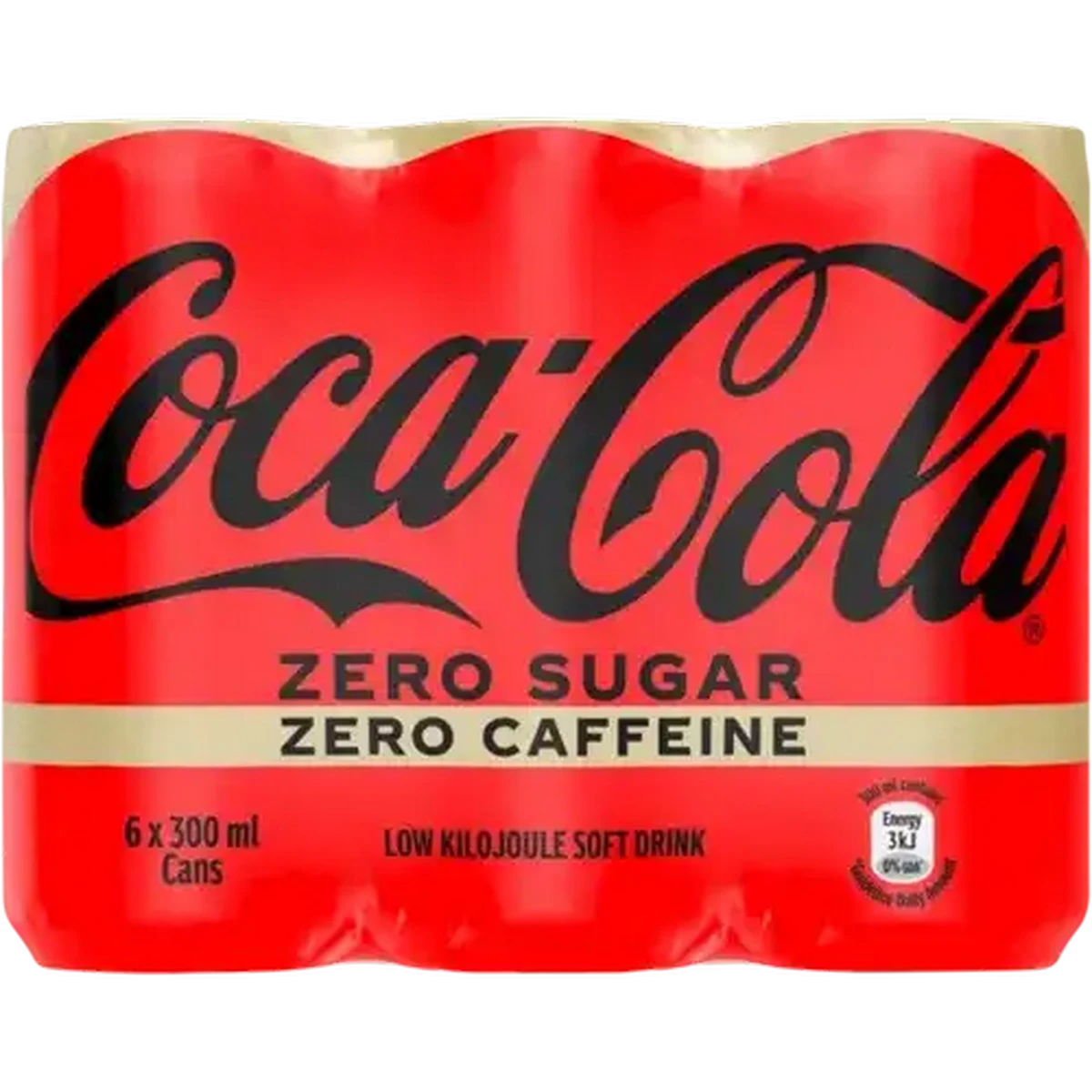 Shoprite ZA | Coca-Cola Zero Sugar Zero Caffeine Soft Drink 6 x 300ml