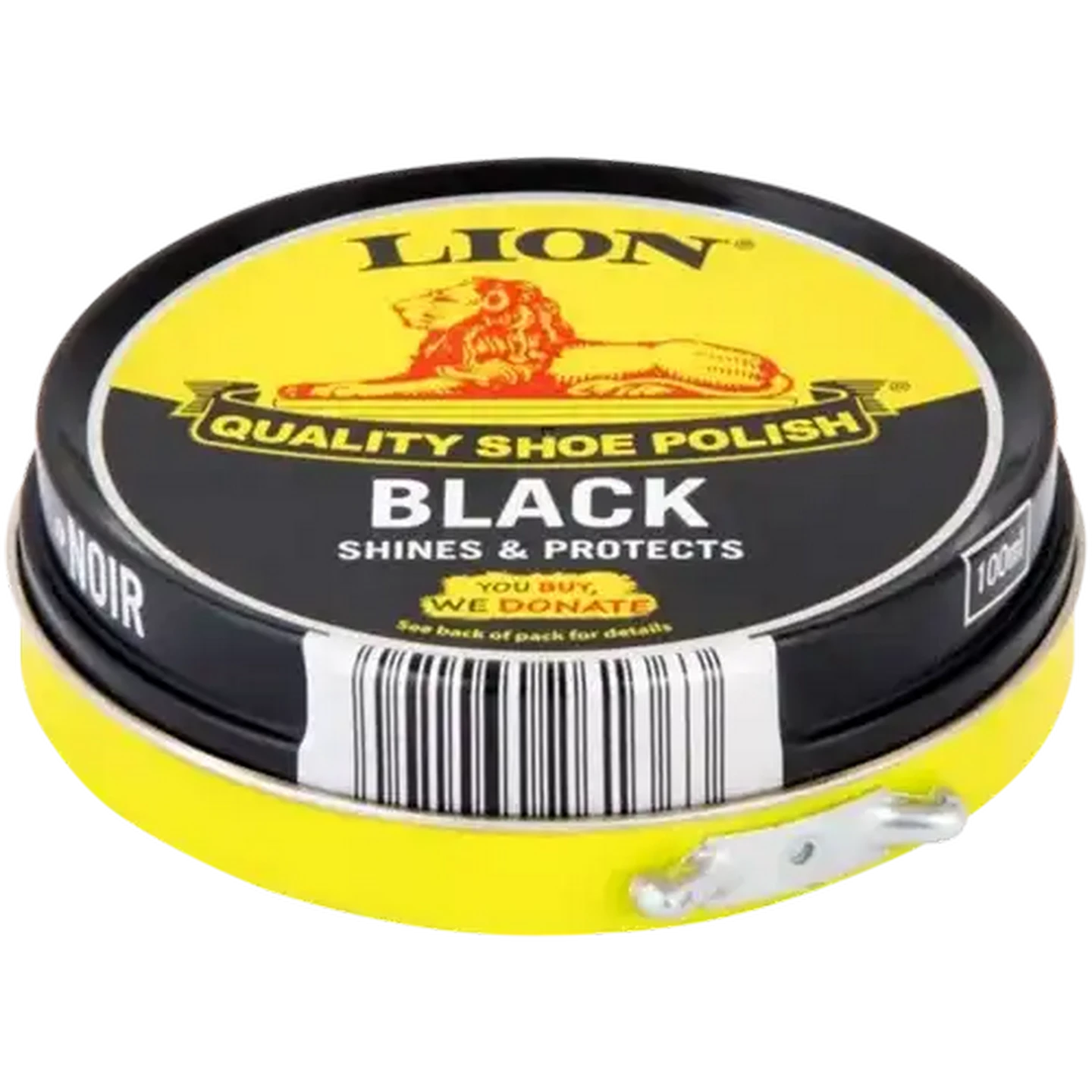 Image of Lion Black Quality Shoe Polish 100ml