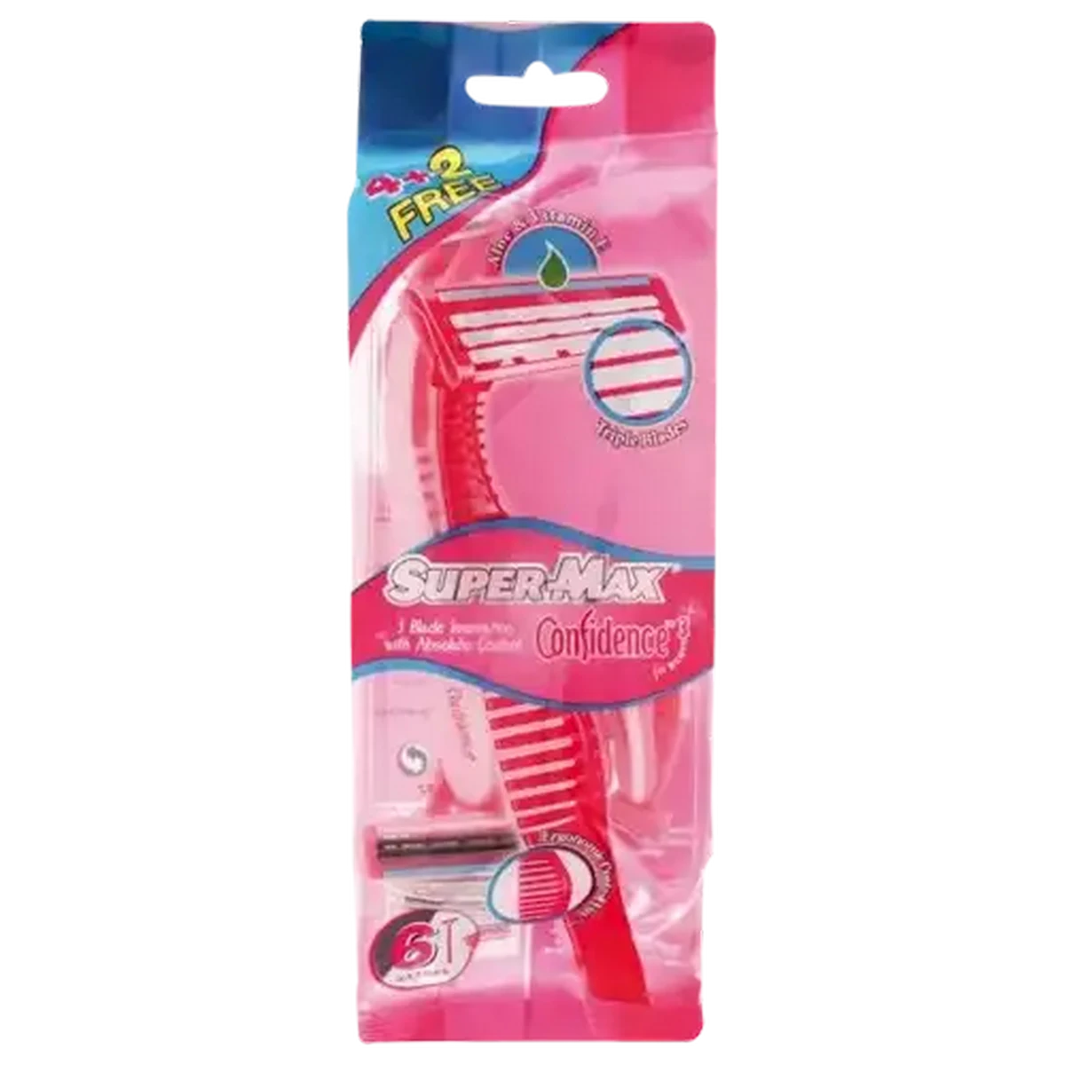 Checkers Sixty60 | Super-Max Ladies Disposable Razor 6 Pack