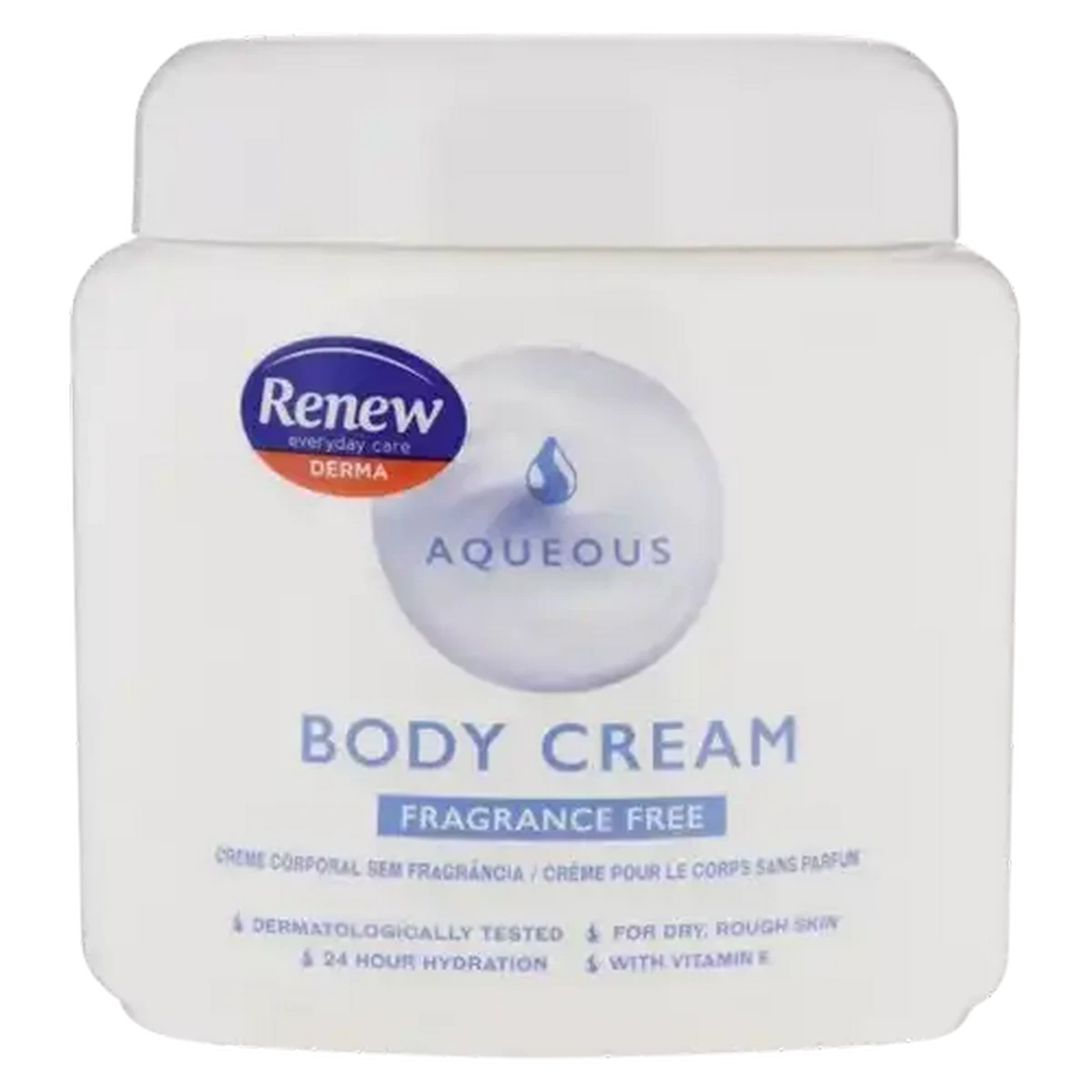Checkers Sixty60 | Renew Fragrance Free Aqueous Body Cream 500ml
