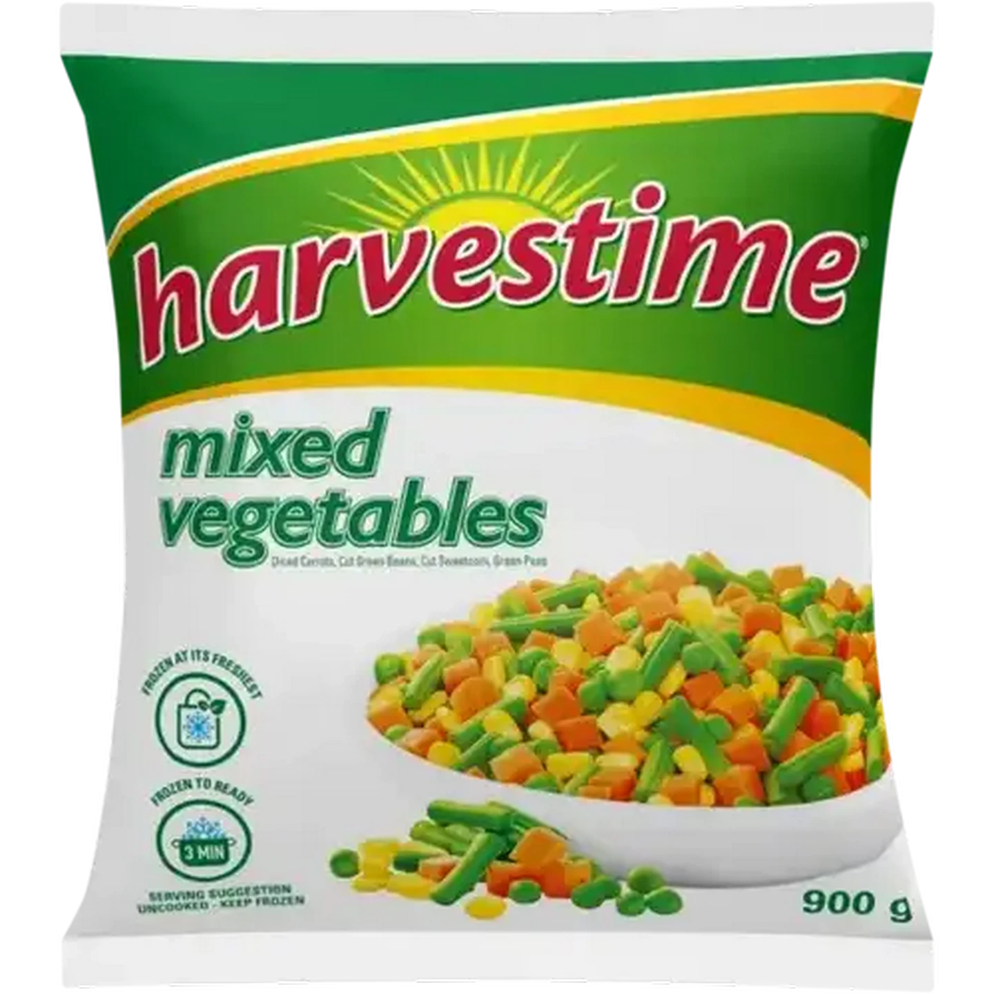 Checkers Sixty60 | Harvestime Frozen Mixed Vegetables 900g