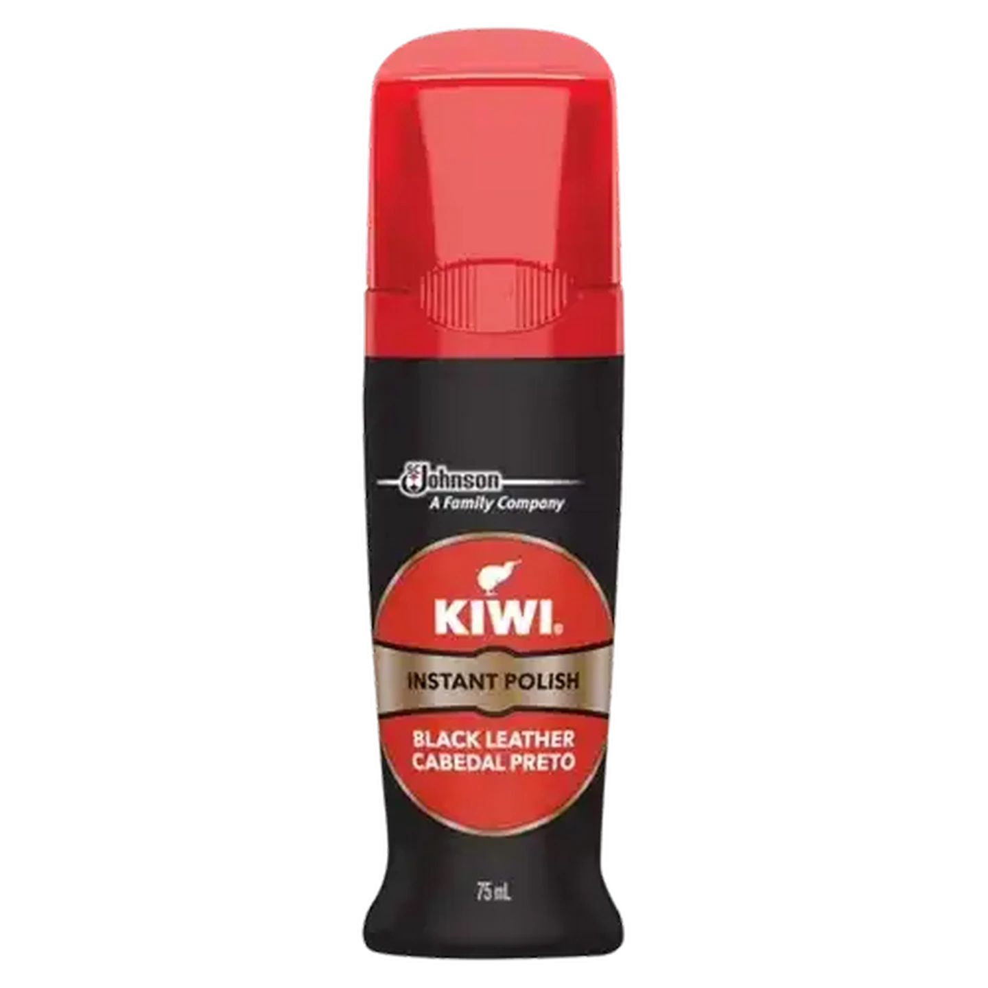 Image of Kiwi Black Leather Instant Shoe Polish 75ml