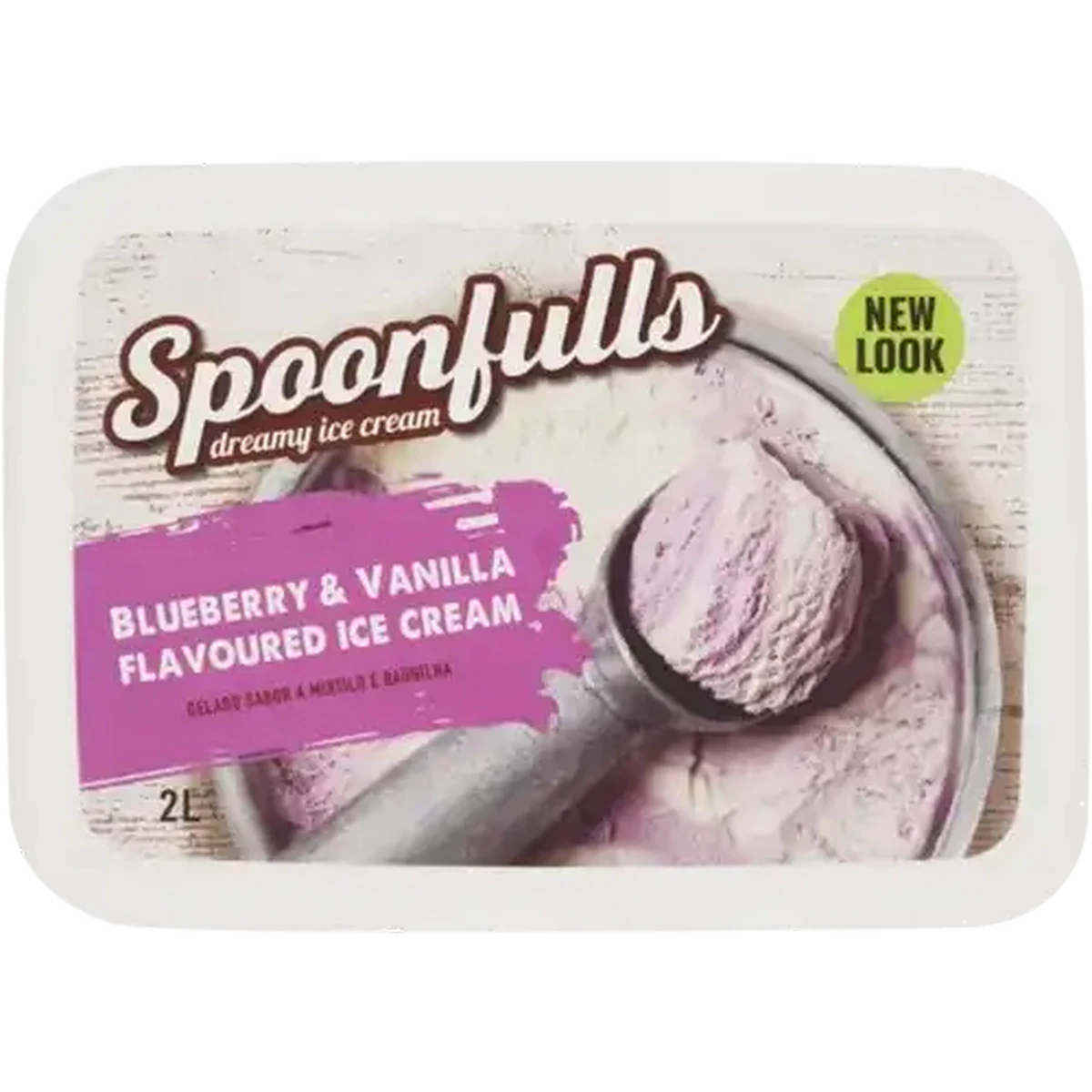 Checkers Sixty60 | Spoonfulls Blueberry & Vanilla Ice Cream 2L