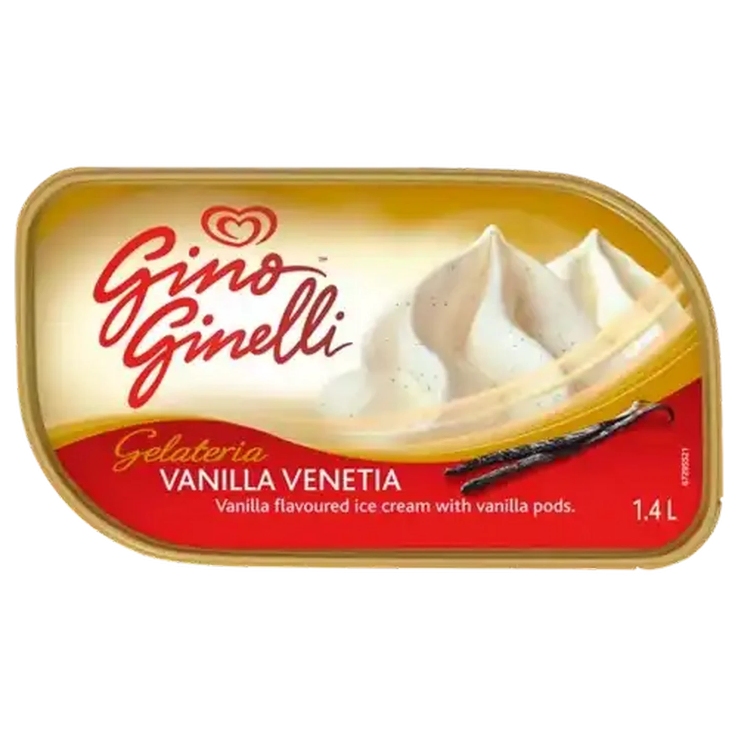 Image of Ola Gino Ginelli Gelateria Vanilla Venetia Ice Cream 1.4L
