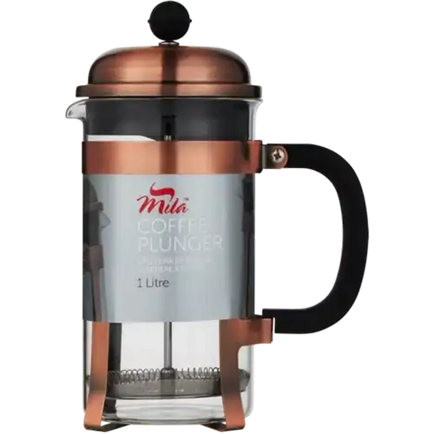 Image of Mila Rose Gold Coffee Plunger 1L