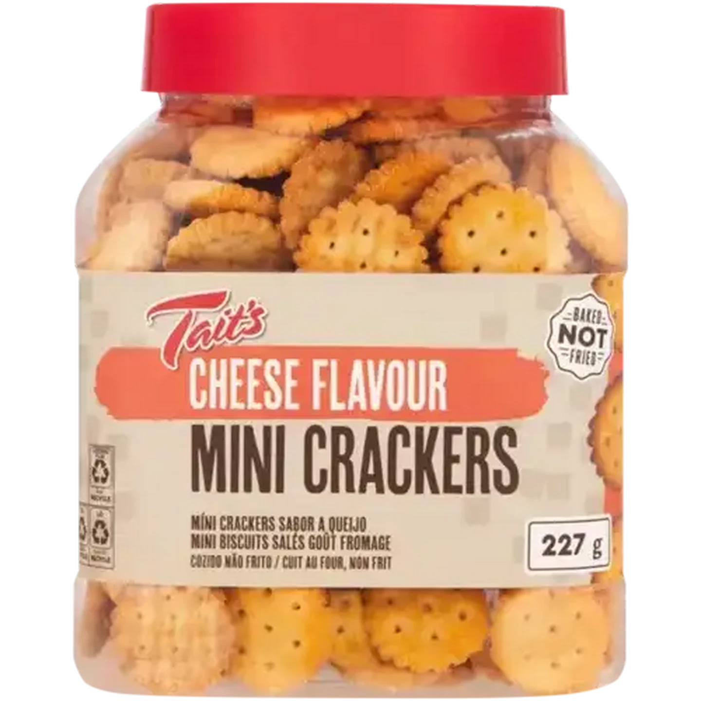 Checkers Sixty60 | Tait's Cheese Flavoured Mini Crackers 227g