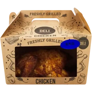 Whole Grilled BBQ Chicken