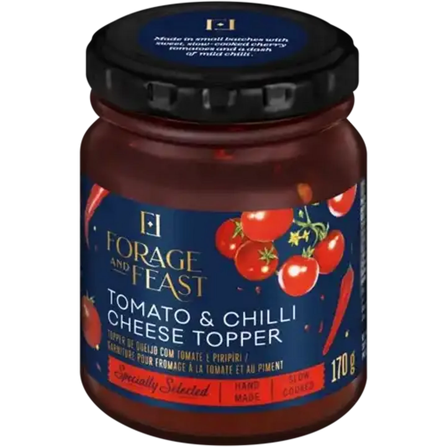 Checkers Sixty60 | Forage And Feast Tomato & Chilli Cheese Topper 170g