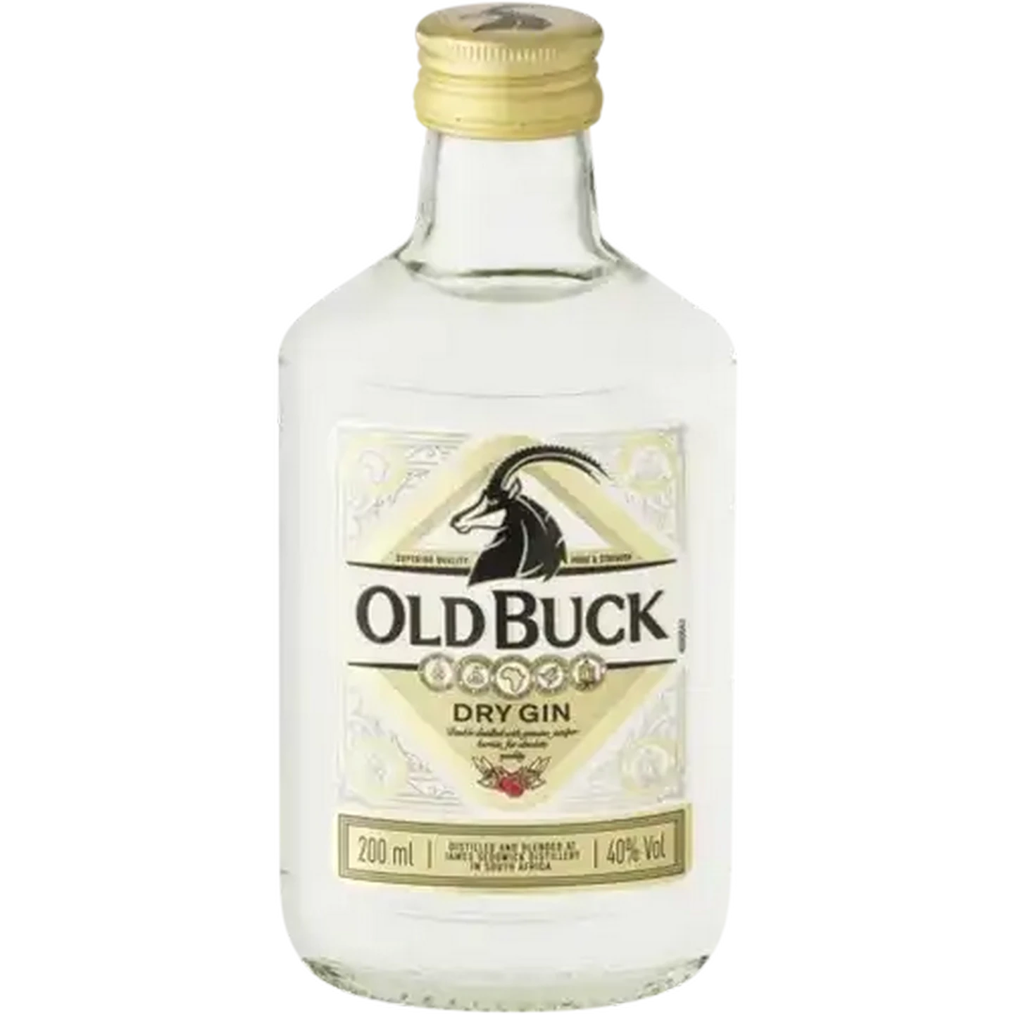 Checkers Sixty60 | Old Buck Dry Gin Bottle 200ml
