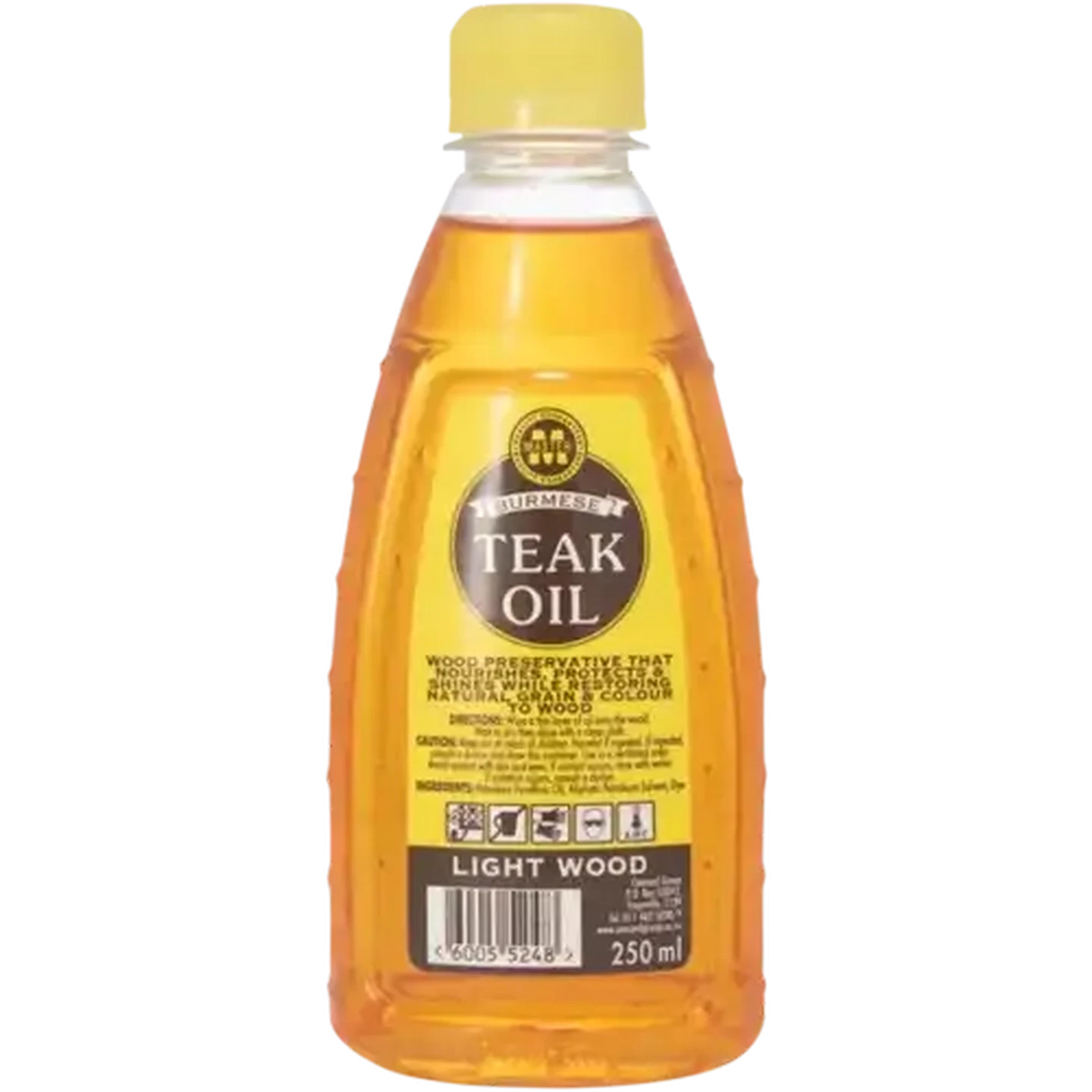Image of Master Burmese Teak Oil for Light Wood 250ml