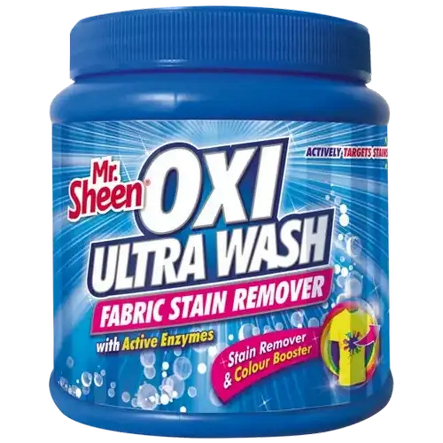 Image of Mr. Sheen Oxi Ultra Wash Fabric Stain Remover 500g