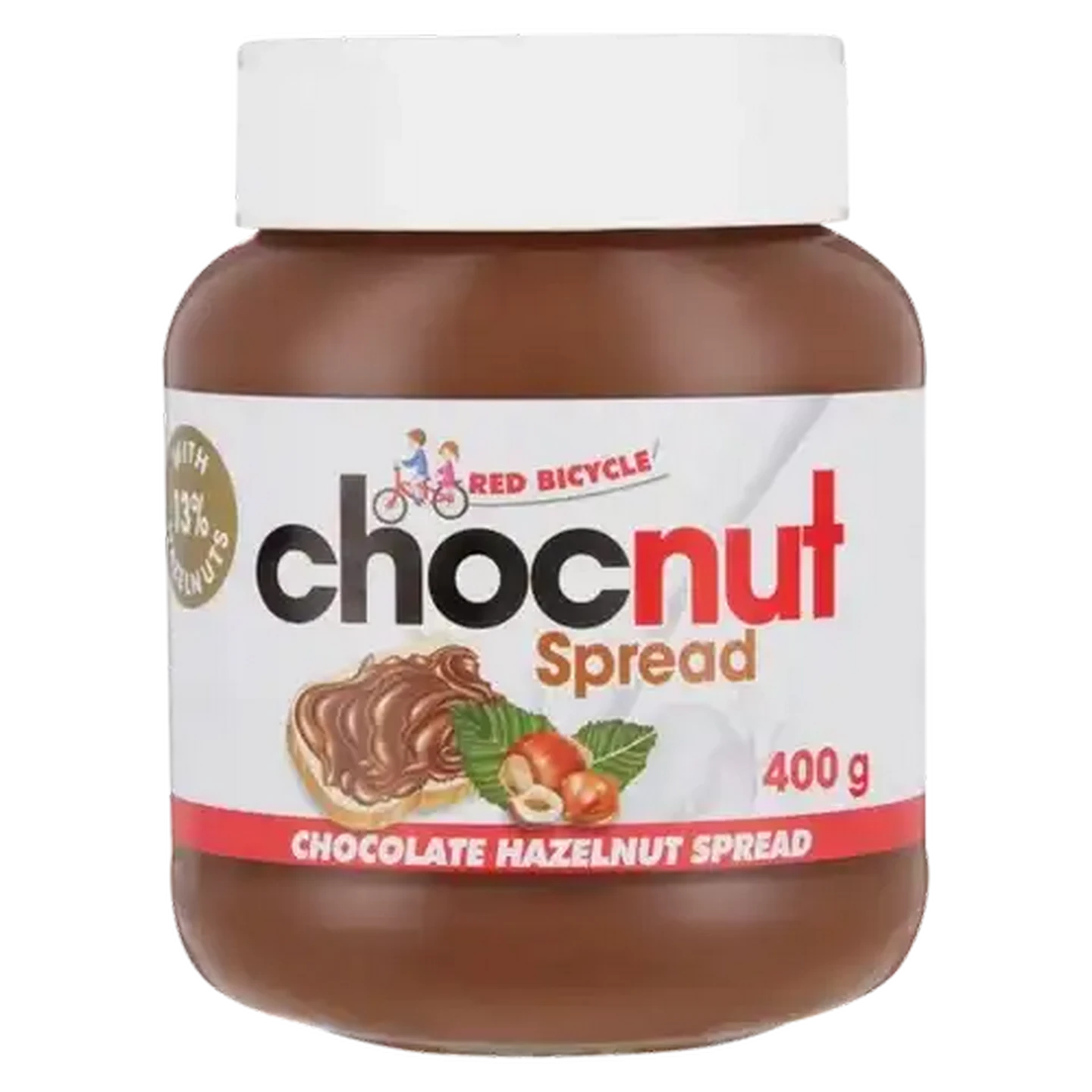 Checkers Sixty60 | Red Bicycle Chocnut Spread With 13% Hazelnut 400g