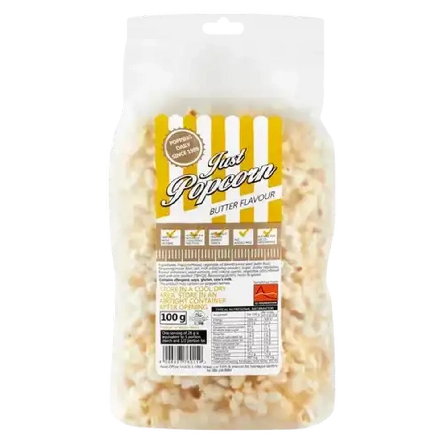Checkers Sixty60 | Just Popcorn Butter Flavoured Popcorn 100g