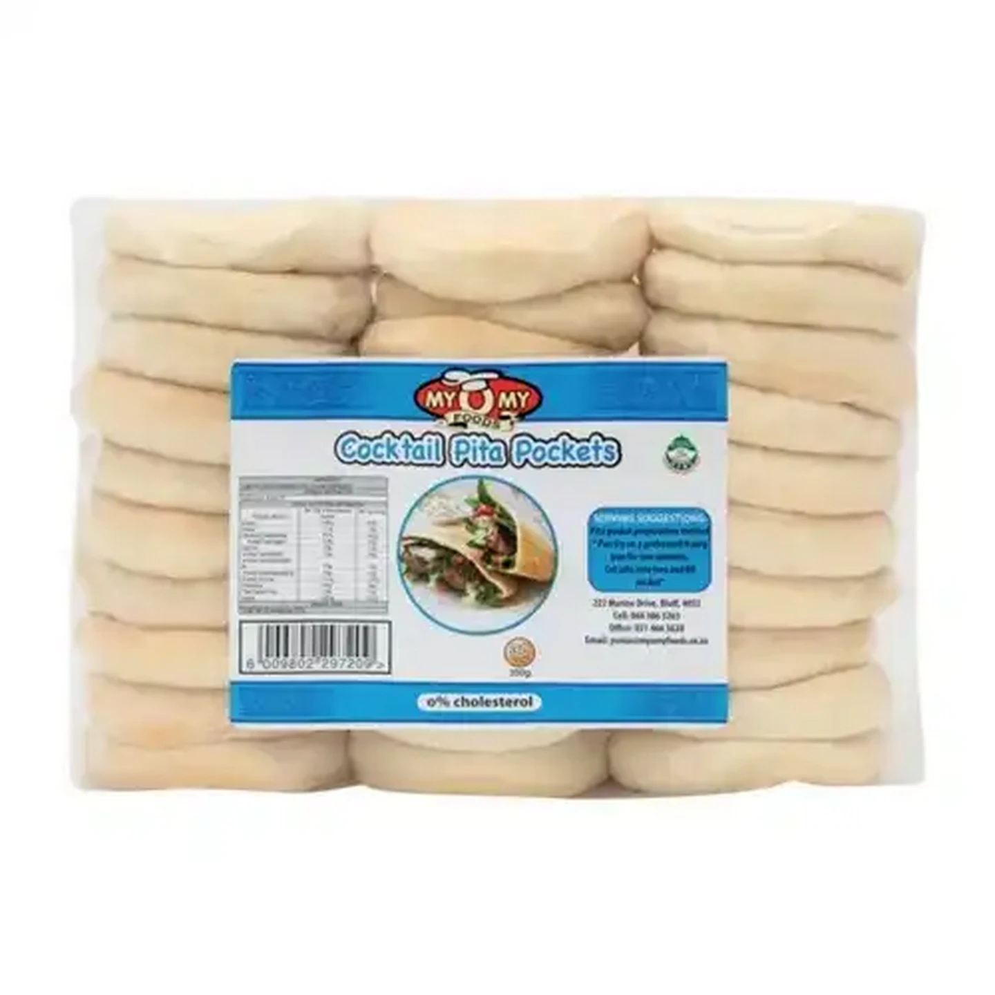 Checkers Sixty60 | MyOMy Foods Foods Frozen Cocktail Pita Pockets 350g