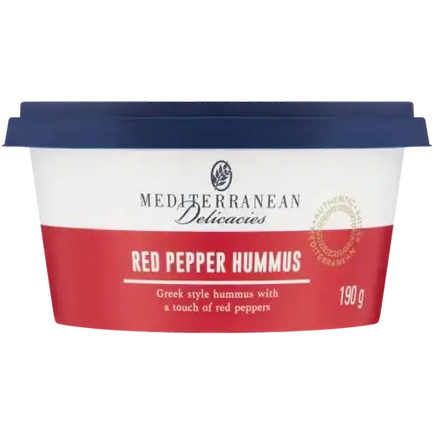 Image of Mediterranean Delicacies Delicacies Red Pepper Humus 190g