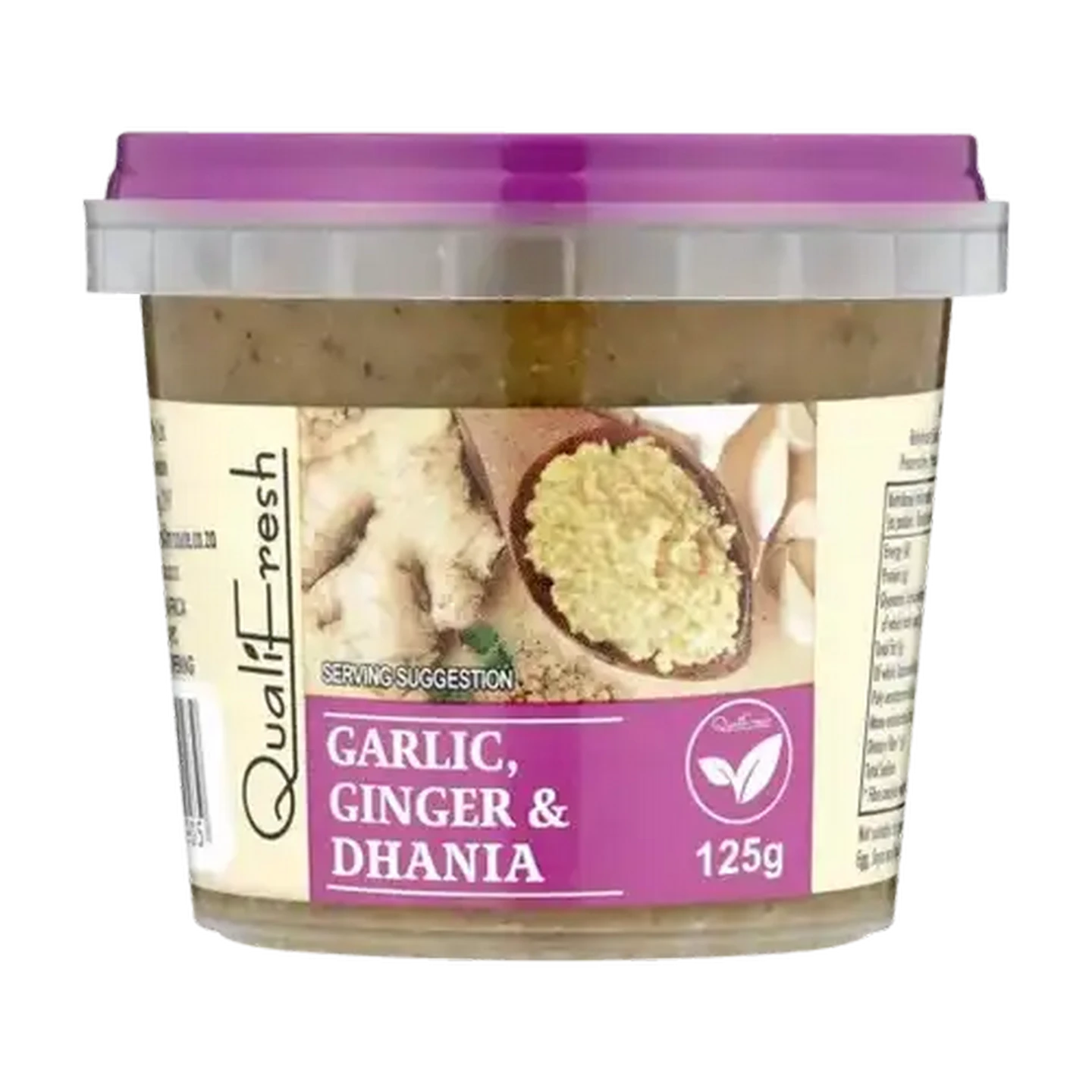 Image of Qualifresh Garlic Ginger & Dhania 125g