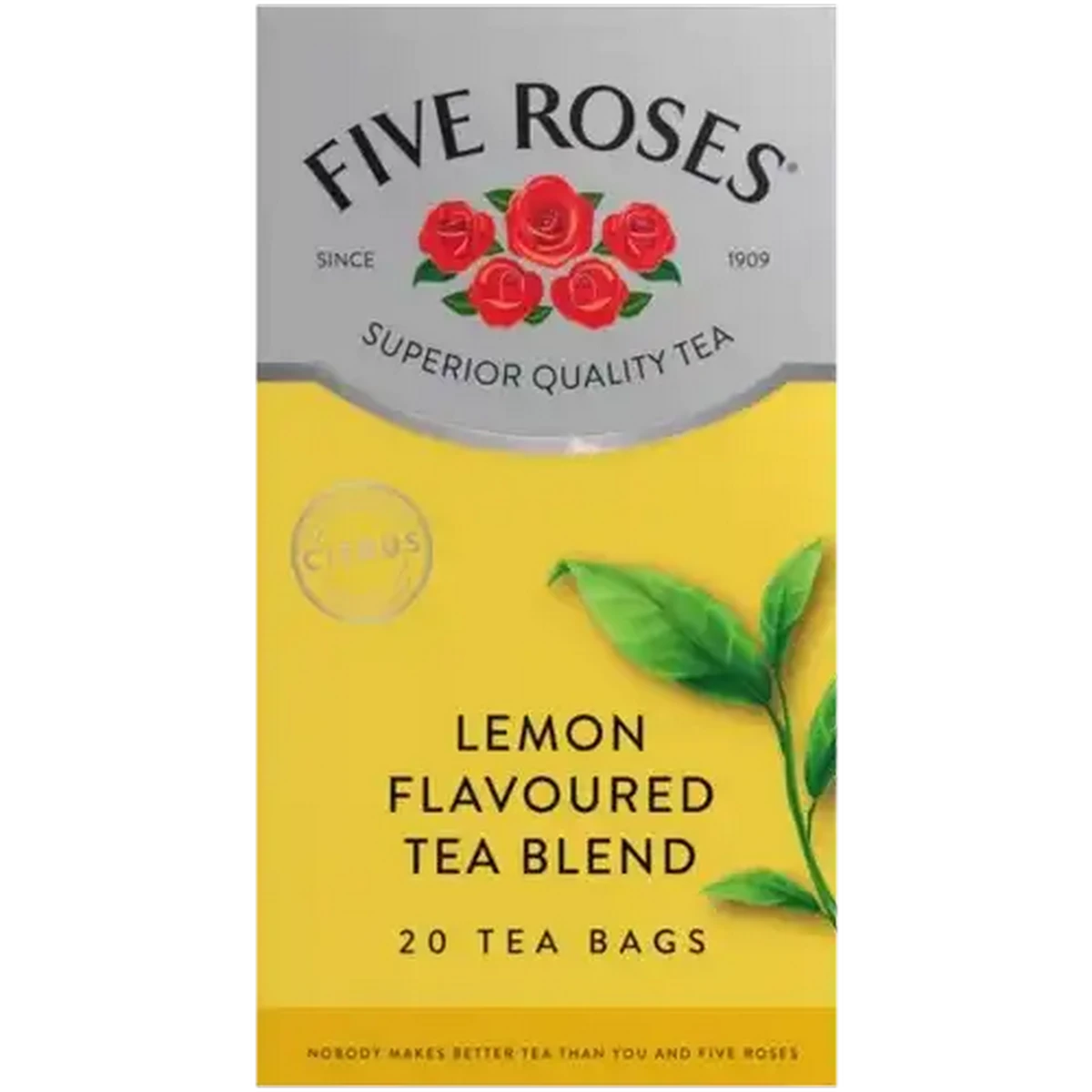 Checkers Sixty60 | Five Roses Lemon Flavoured Tea Bags 20 Pack