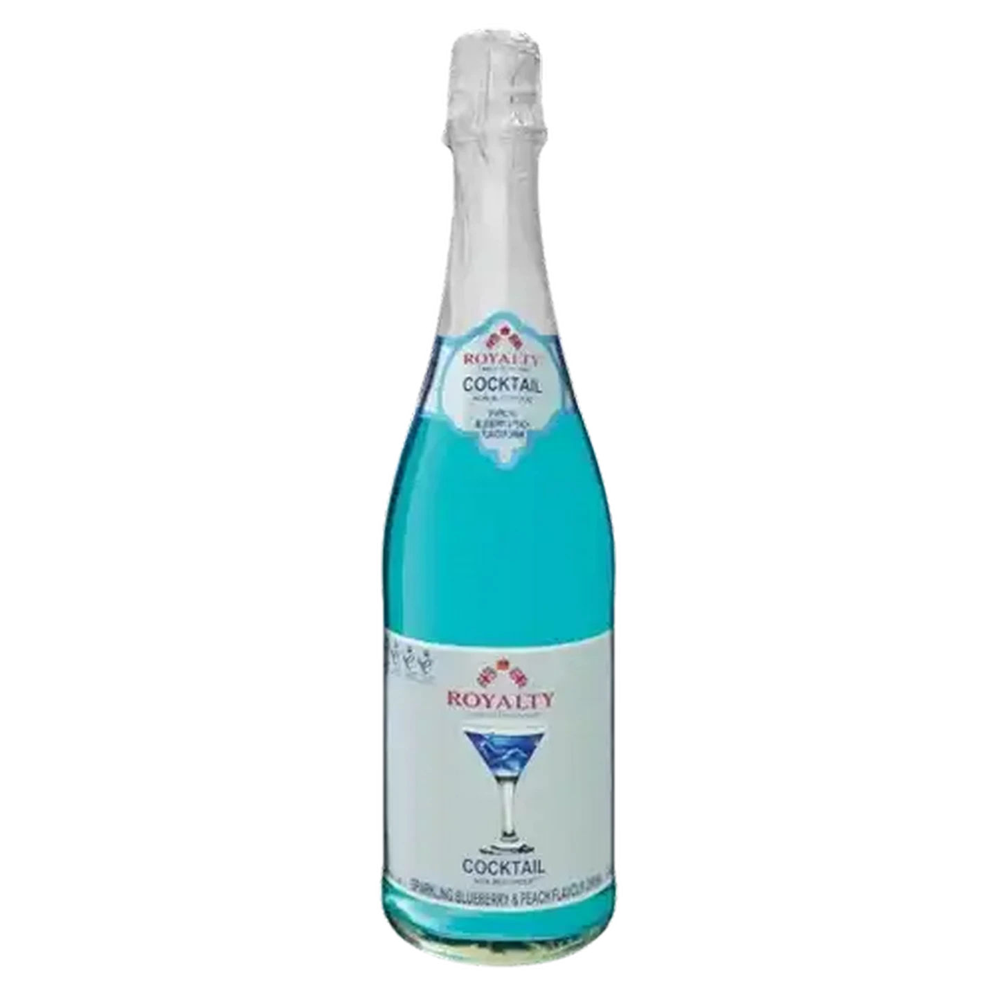 Image of Royalty Non-Alcoholic Blueberry Flavoured Cocktail Bottle 750ml