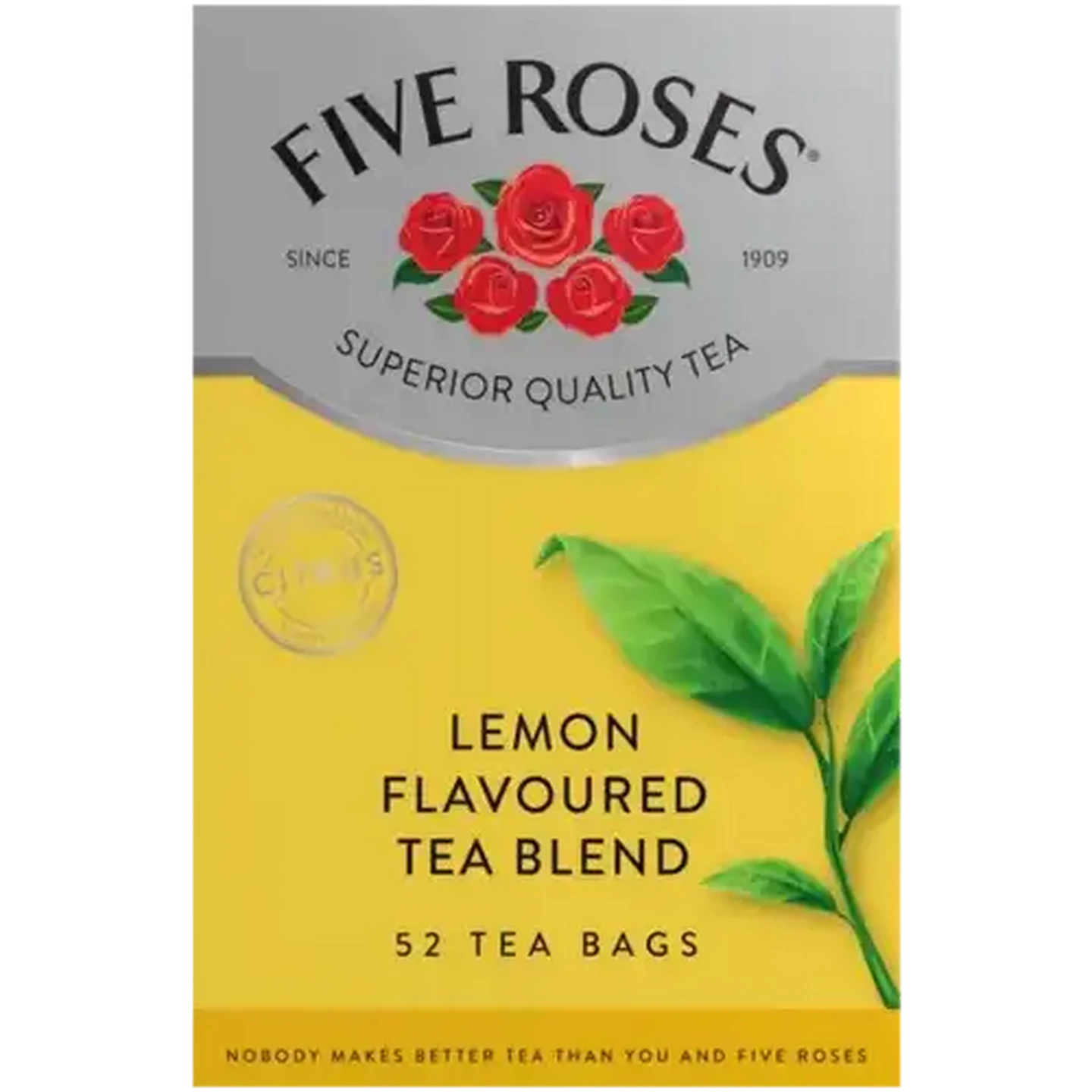 茶 LE st Checkers Sixty60 | Five Roses Lemon Flavoured Tea Bags 52 Pack