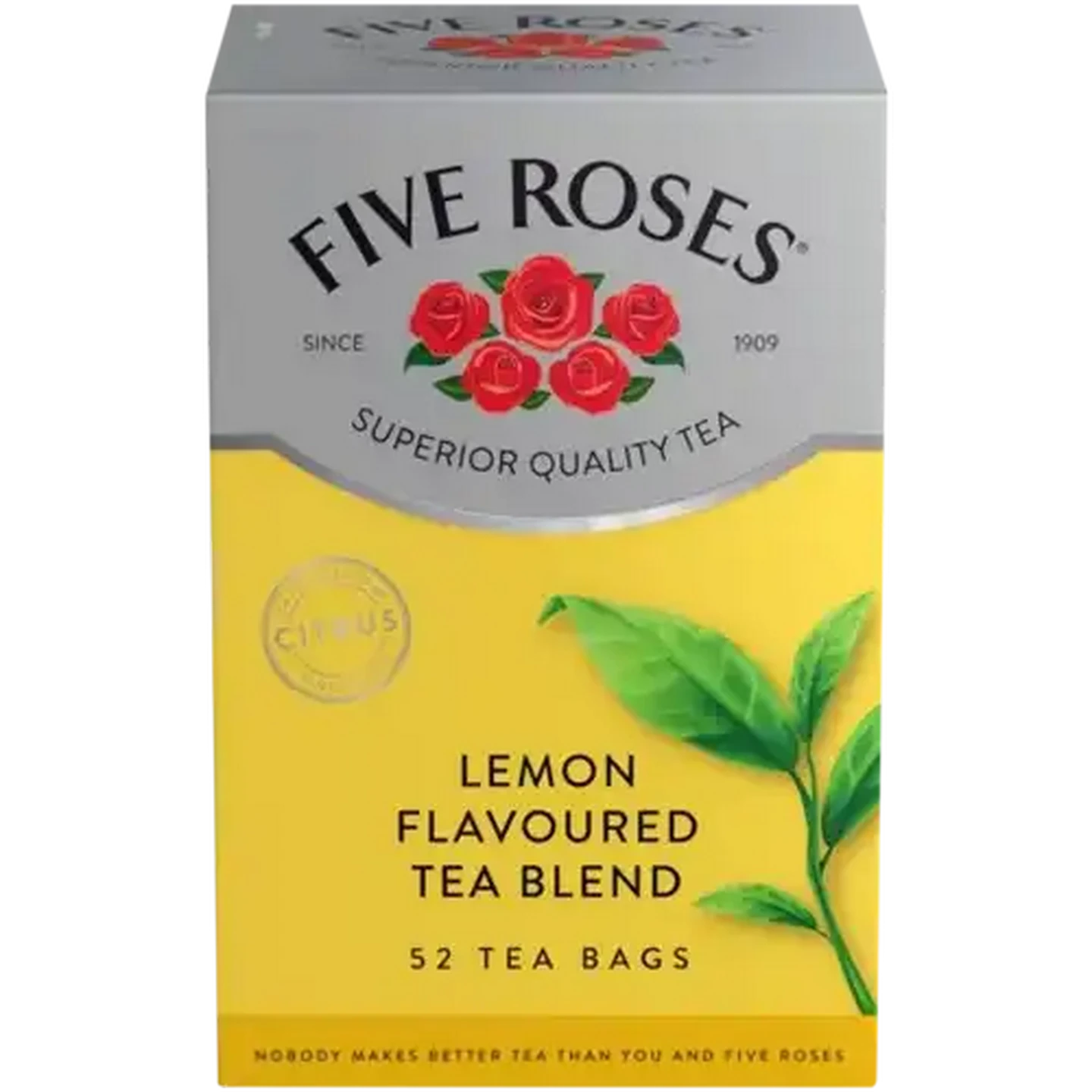 Checkers Sixty60 | Five Roses Lemon Flavoured Tea Bags 52 Pack