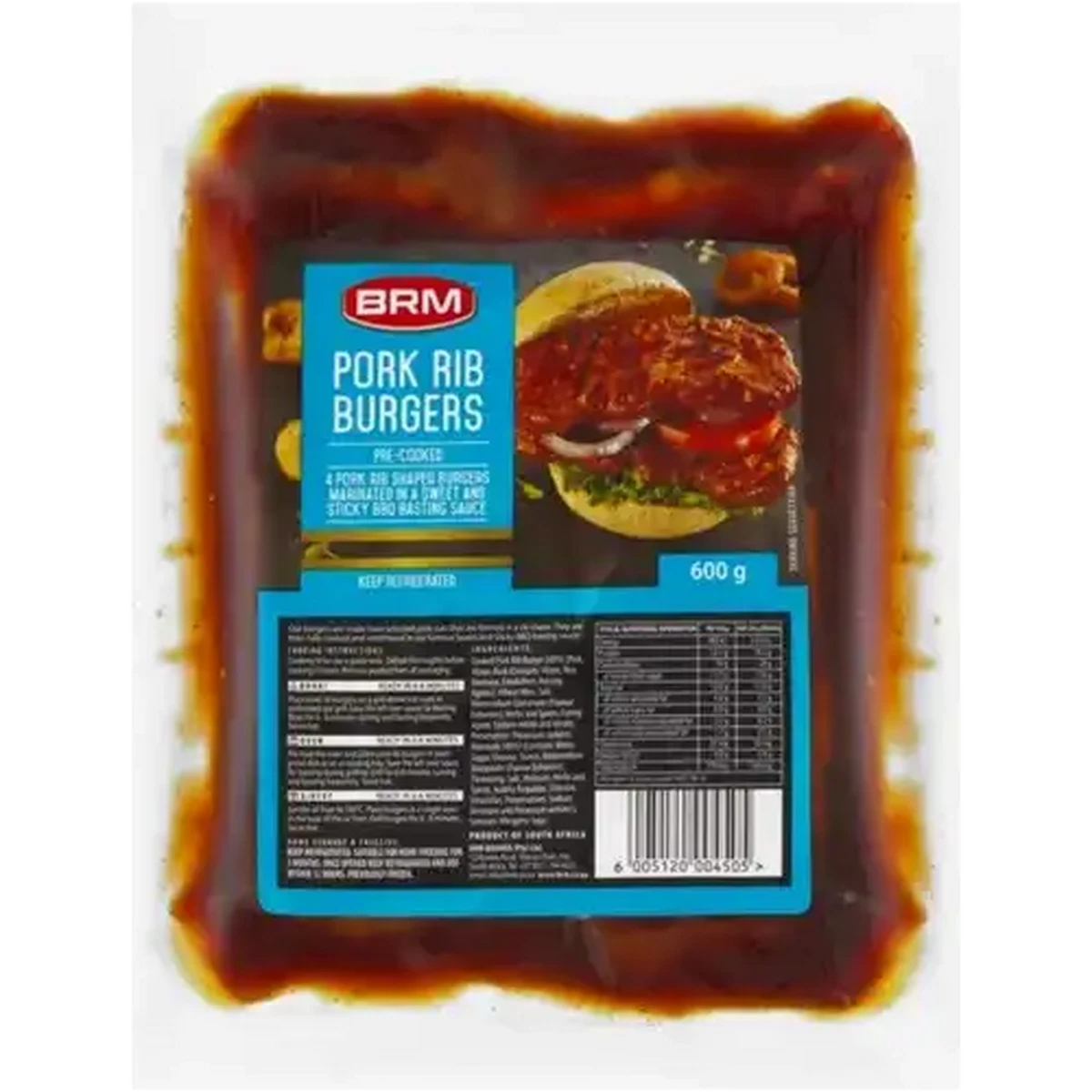 Checkers Sixty60 | BRM Pork Rib Burgers 4 Pack