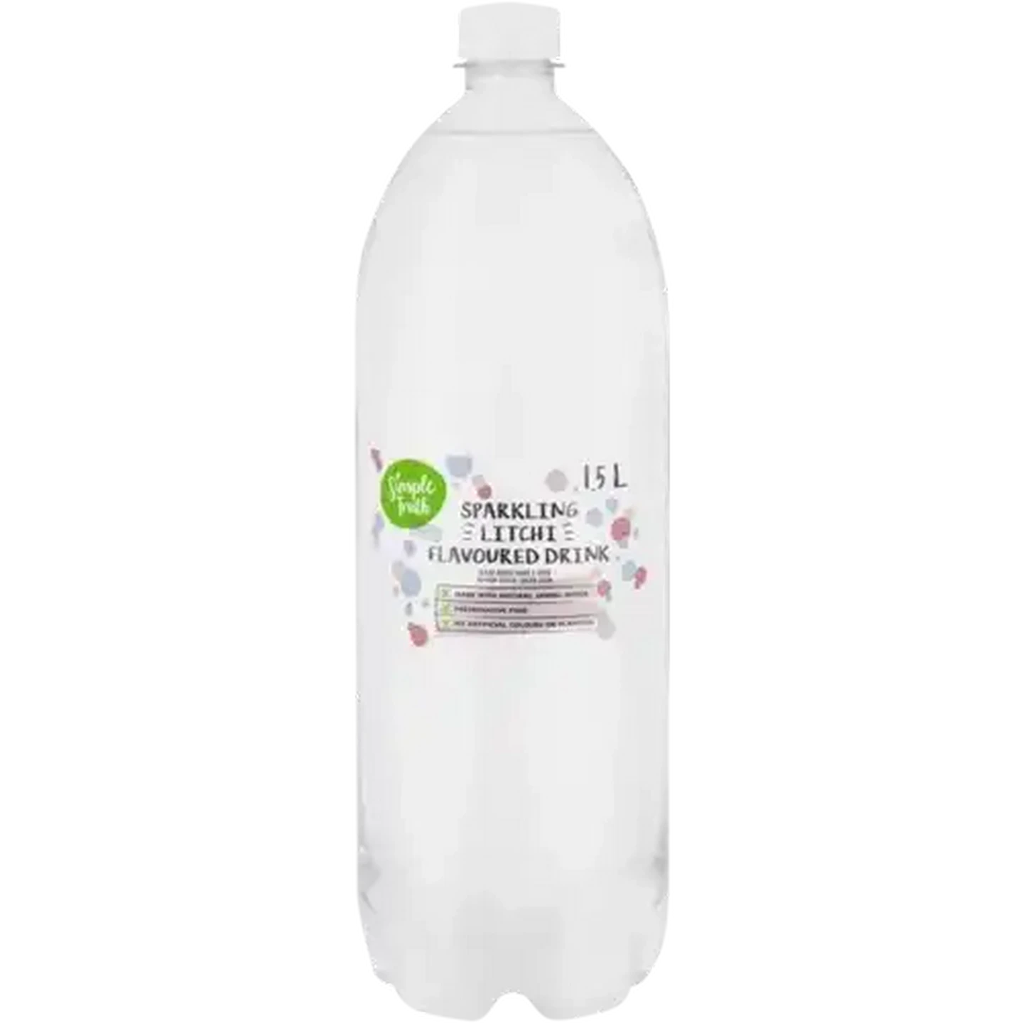 Checkers Sixty60 | Simple Truth Litchi Flavoured Sparkling Drink 1.5L