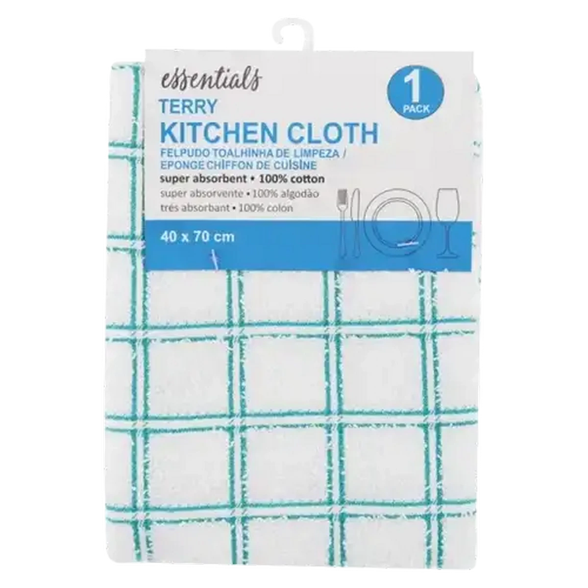 Shoprite ZA | Essentials Terry Zorra Kitchen Cloth 40 x 70cm