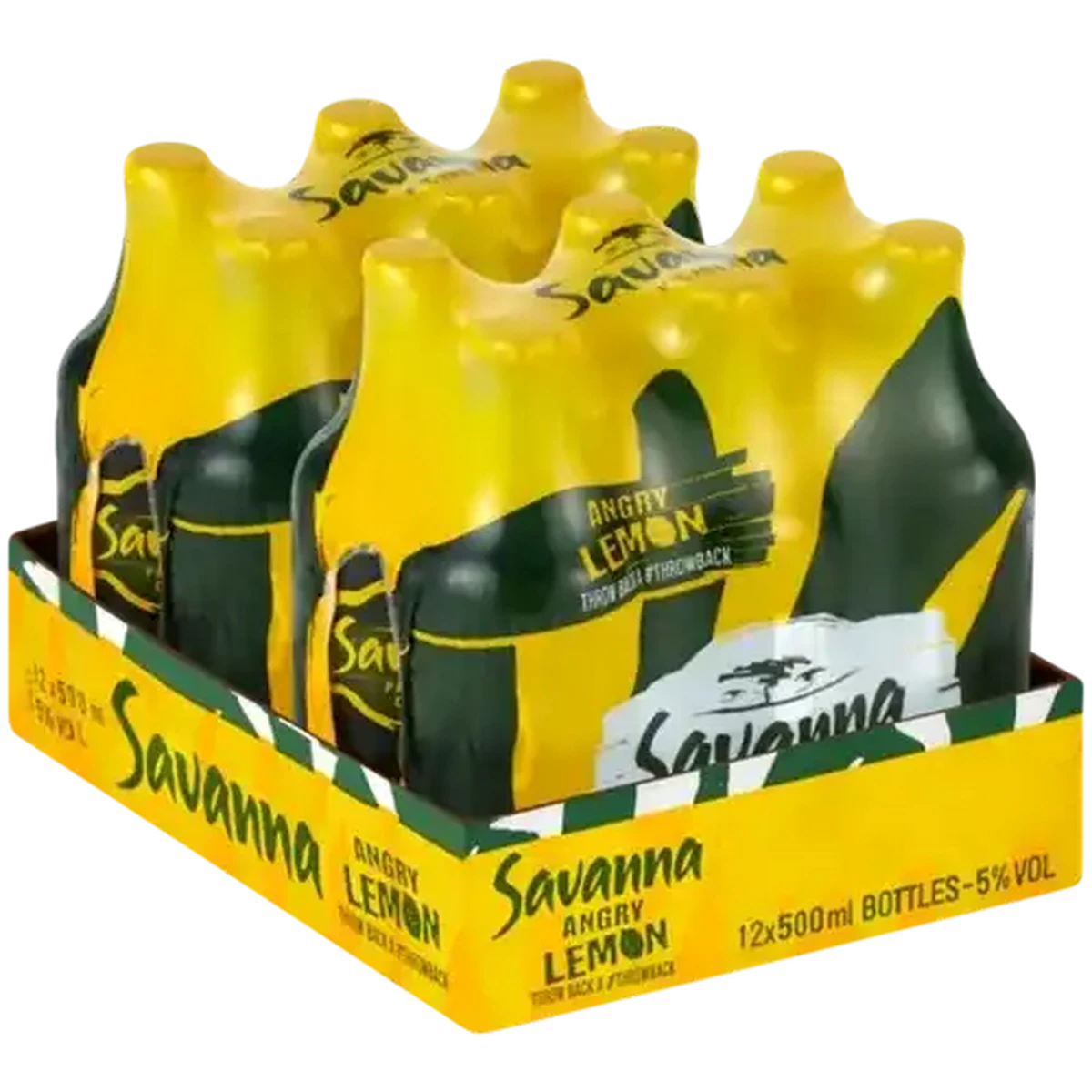 Checkers Sixty60 | Savanna Angry Lemon Premium Cider Bottles 12 x