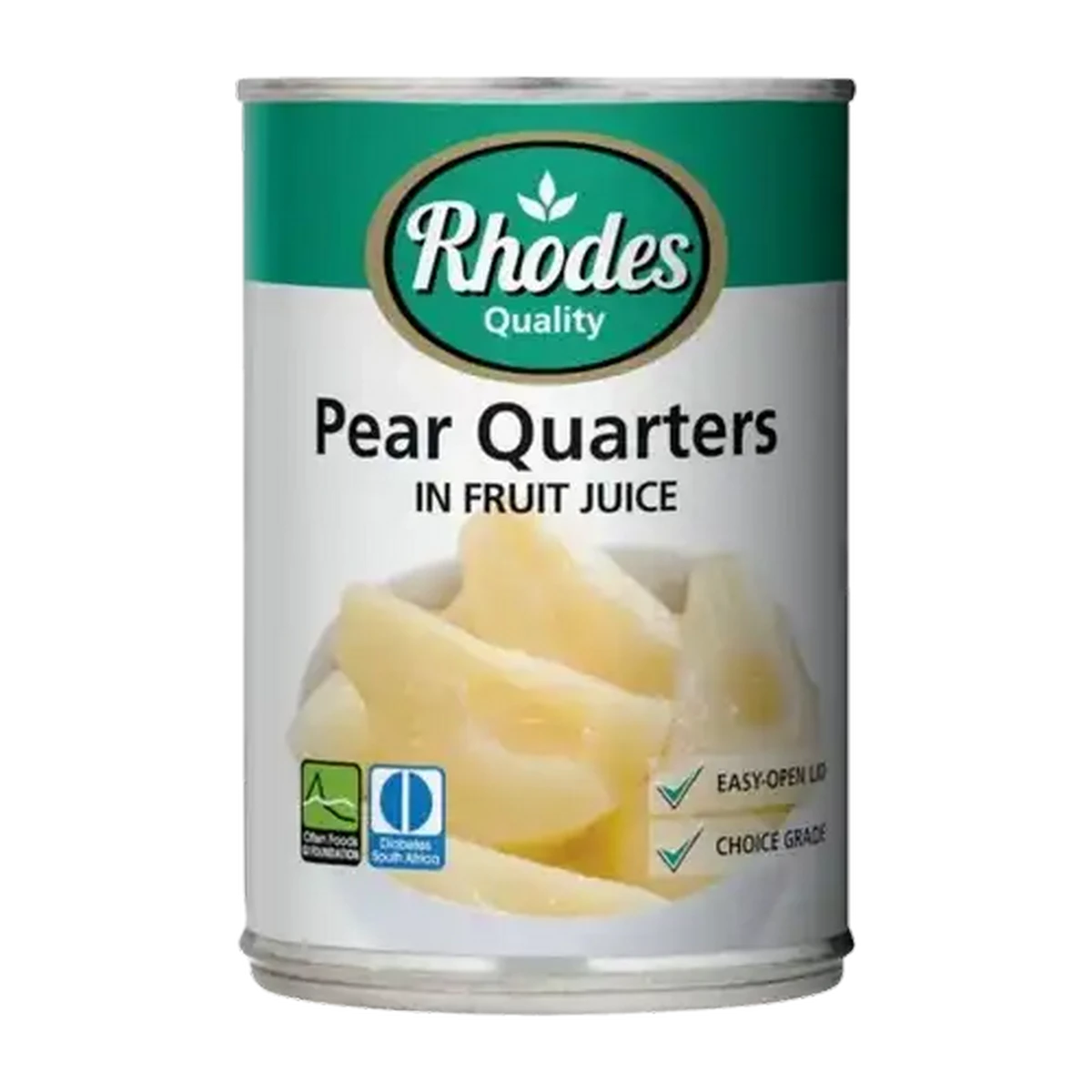 Checkers Sixty60 | Rhodes Quality Pear Quarters In Fruit Juice 410g