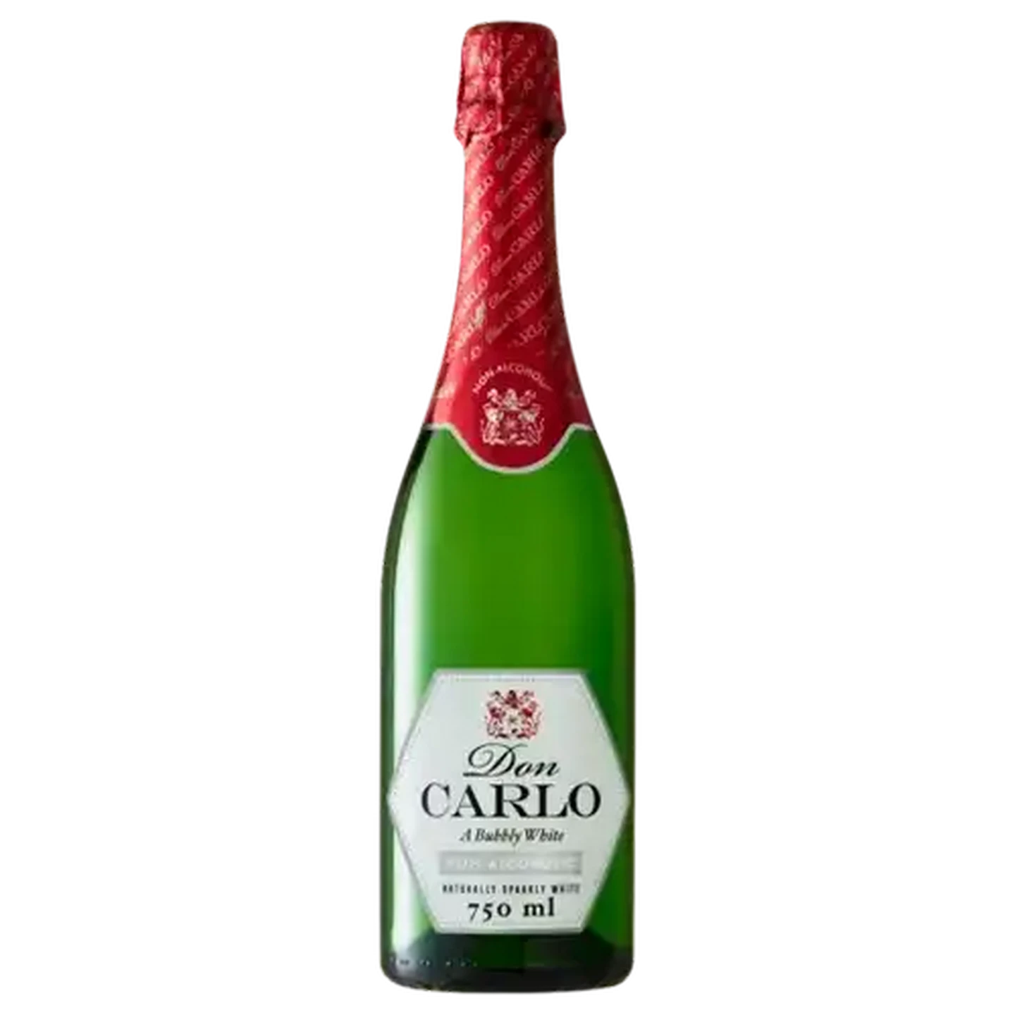 Image of Don Carlo Non-Alcoholic White Grape Bubbly Bottle 750ml