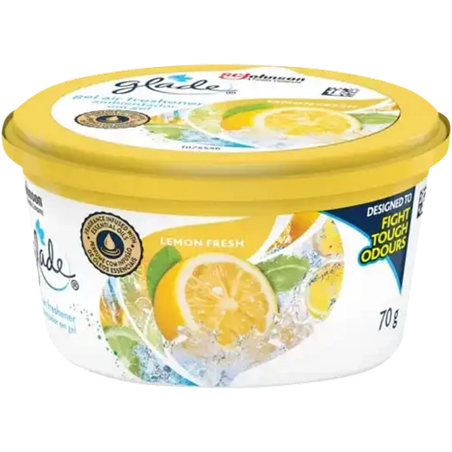 Image of Glade Lemon Fresh Gel Air Freshener 70g