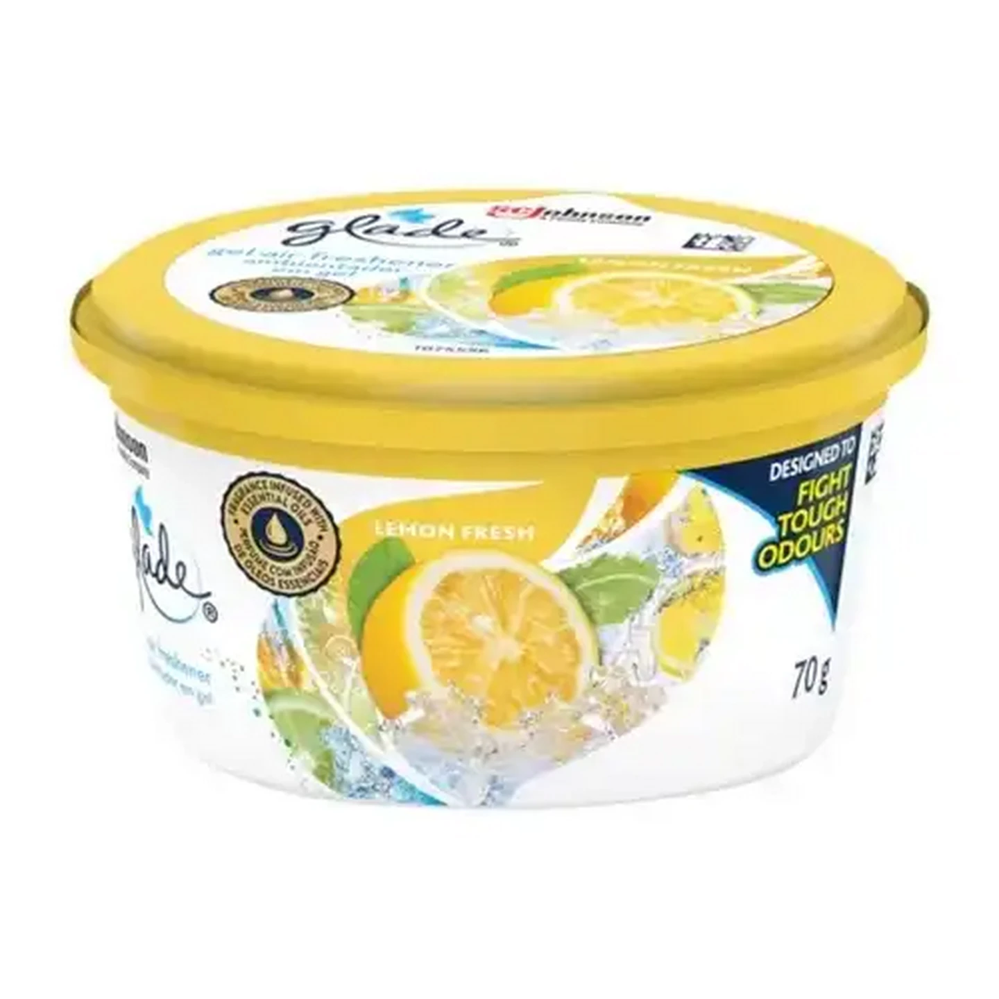 Image of Glade Lemon Fresh Gel Air Freshener 70g