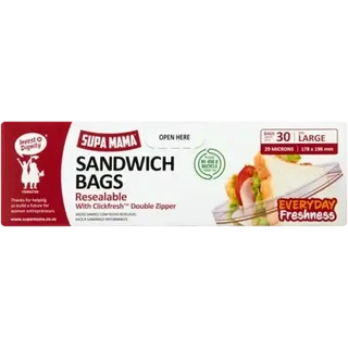 Checkers Sixty60 | Supa Mama Small Resealable Sandwich Bags With