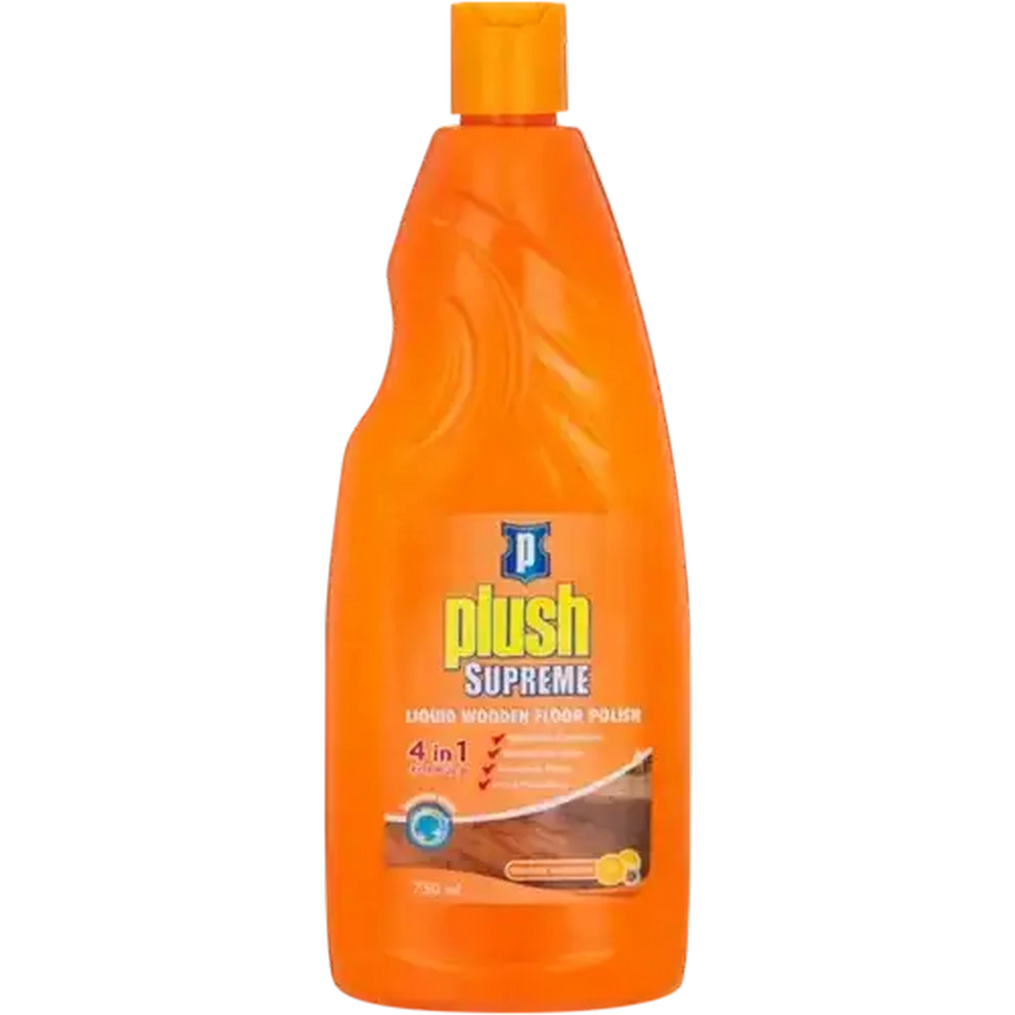 Image of Plush Supreme Orange Blossom Scented Liquid Wooden Floor Polish 750ml