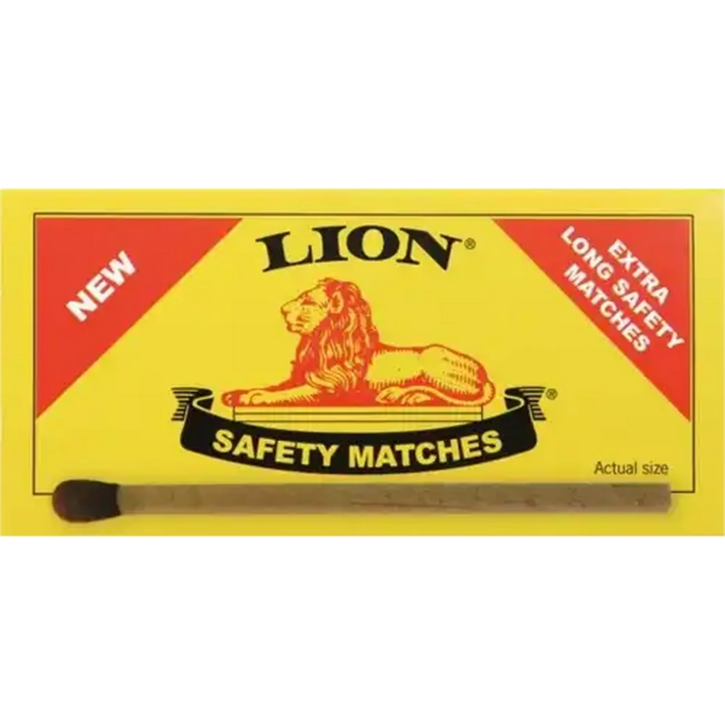 Image of Lion Extra Long Safety Matches 90mm
