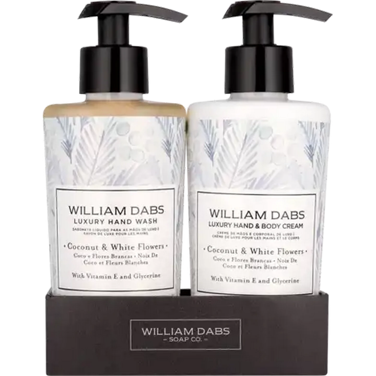 Checkers Sixty60 | William Dabs Coconut & White Flower Giftset 2 x