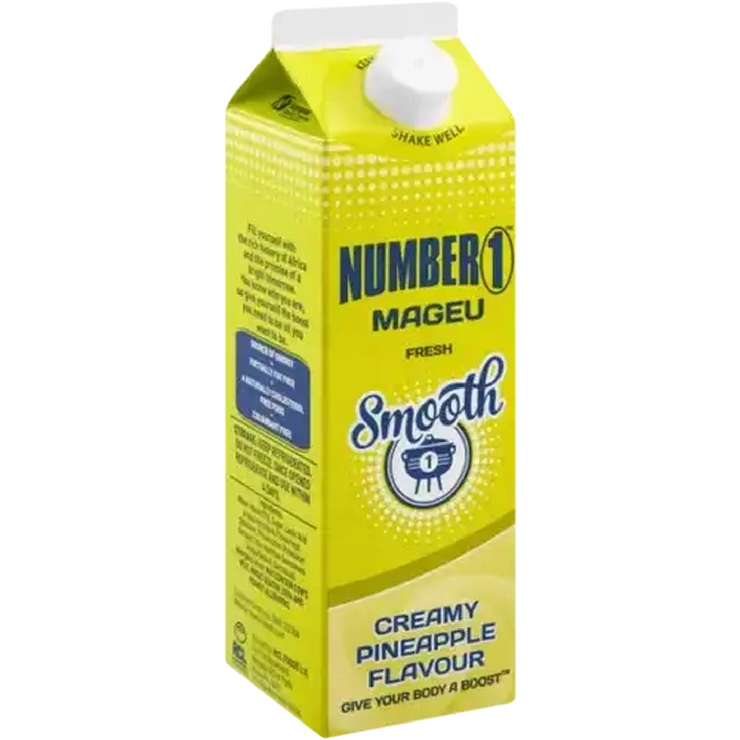 Image of Number 1 Smooth Pineapple Cream Flavoured Mageu 1L
