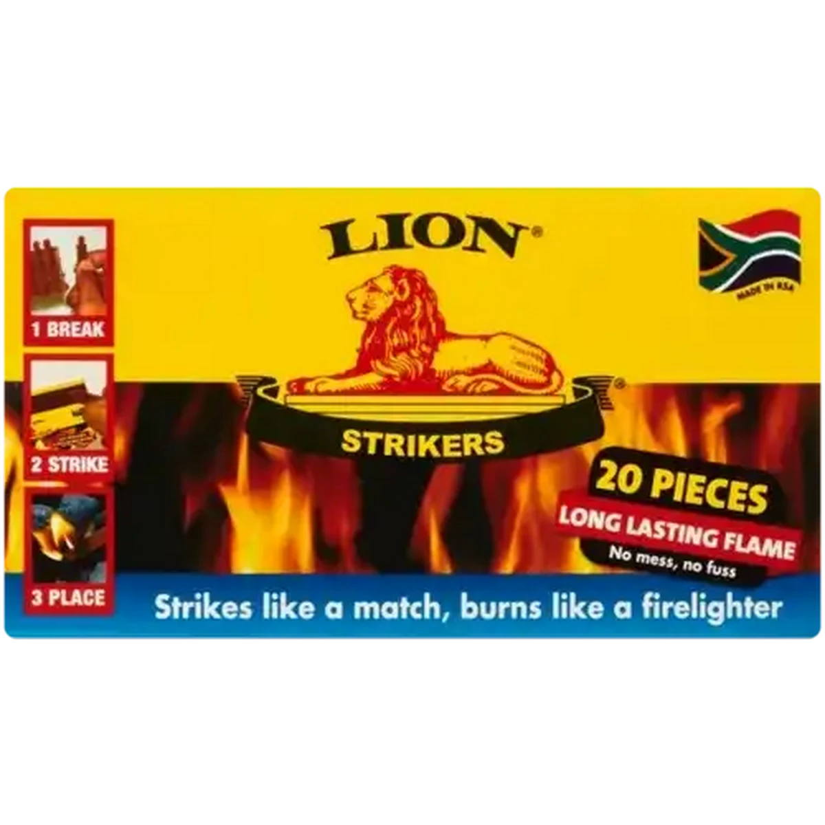 Checkers Sixty60 | Lion Strikers Firelighters 20 Pack