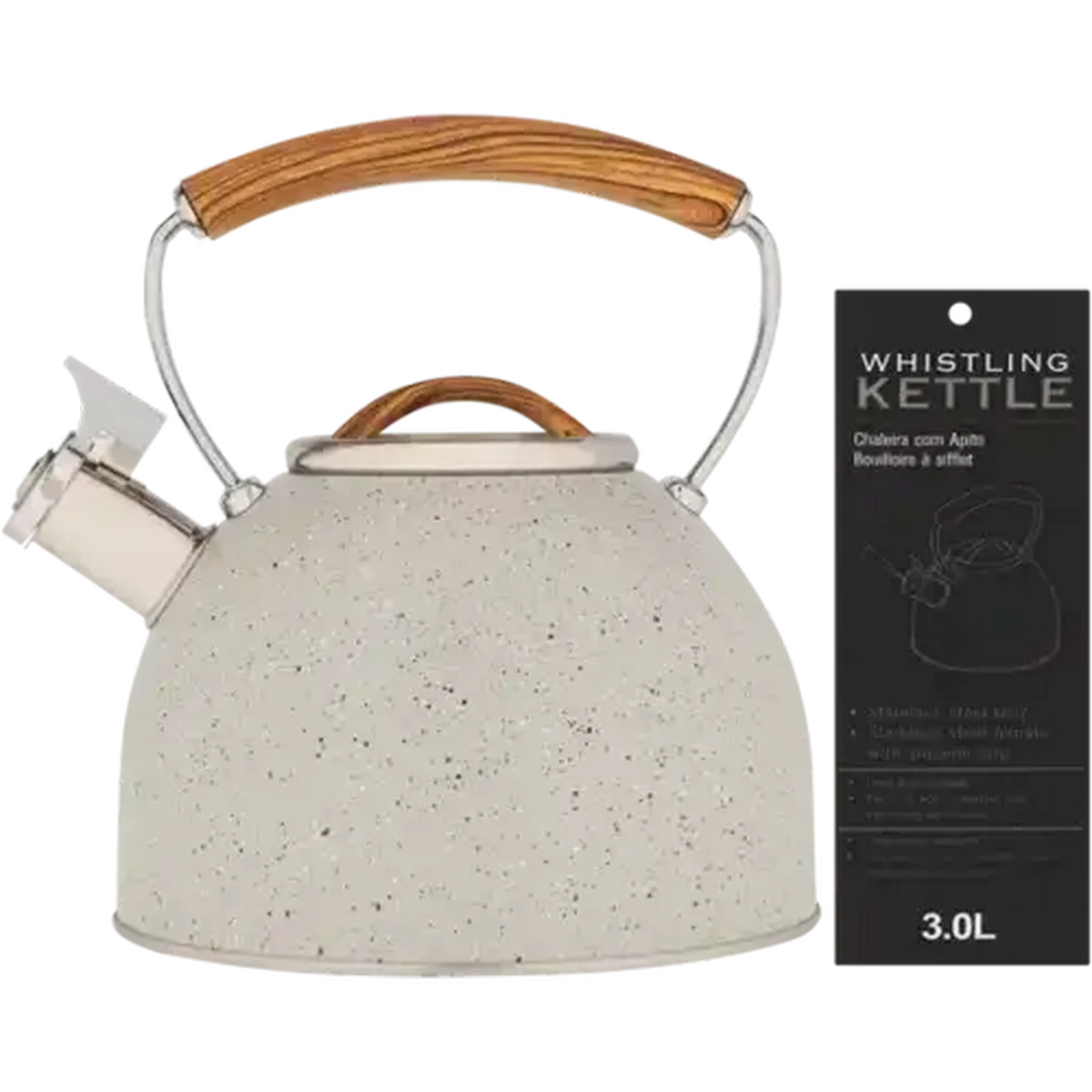 Checkers Sixty60 | Woodgrain Whistling Kettle 3L