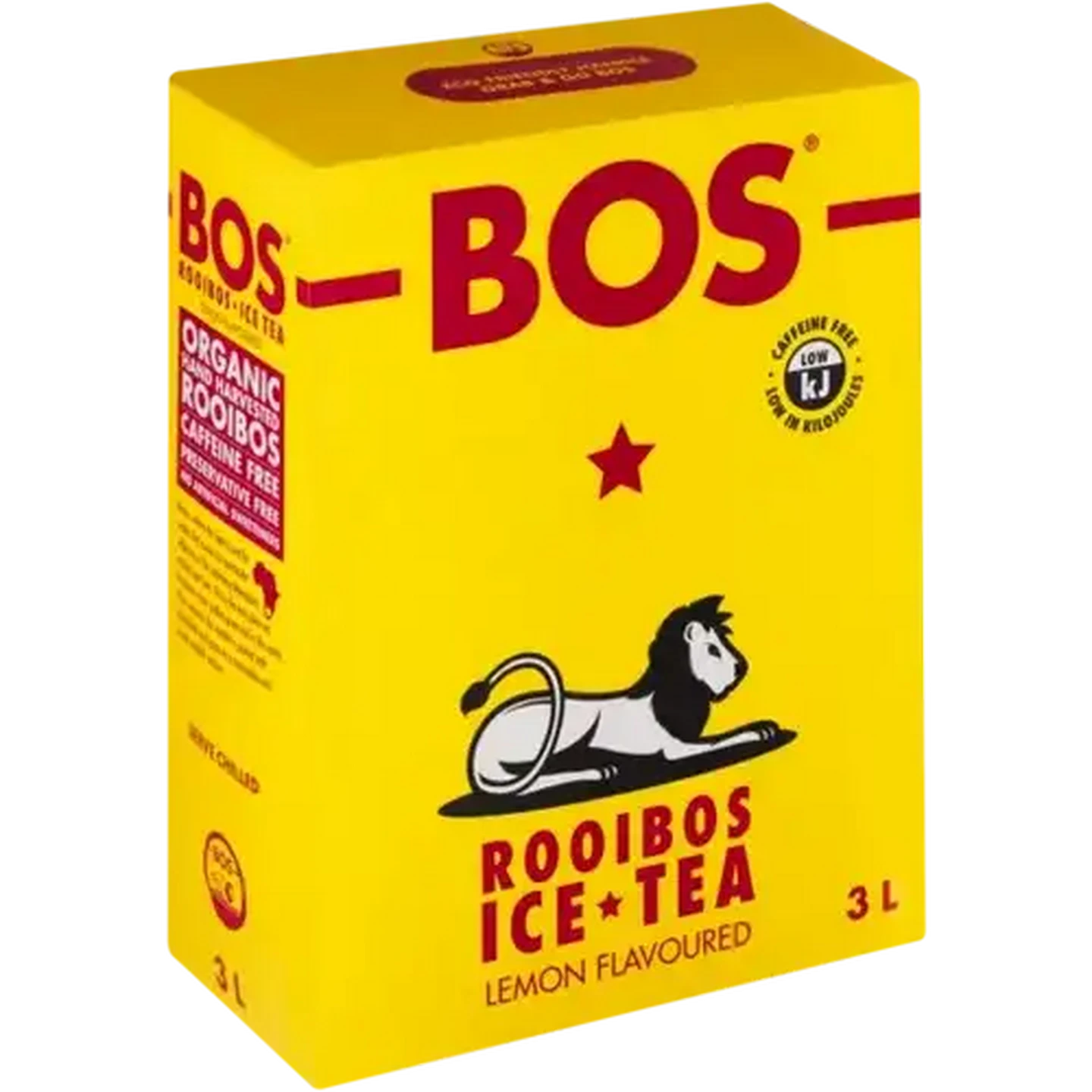Image of BOS Lemon Flavoured Ice Tea Box 3L