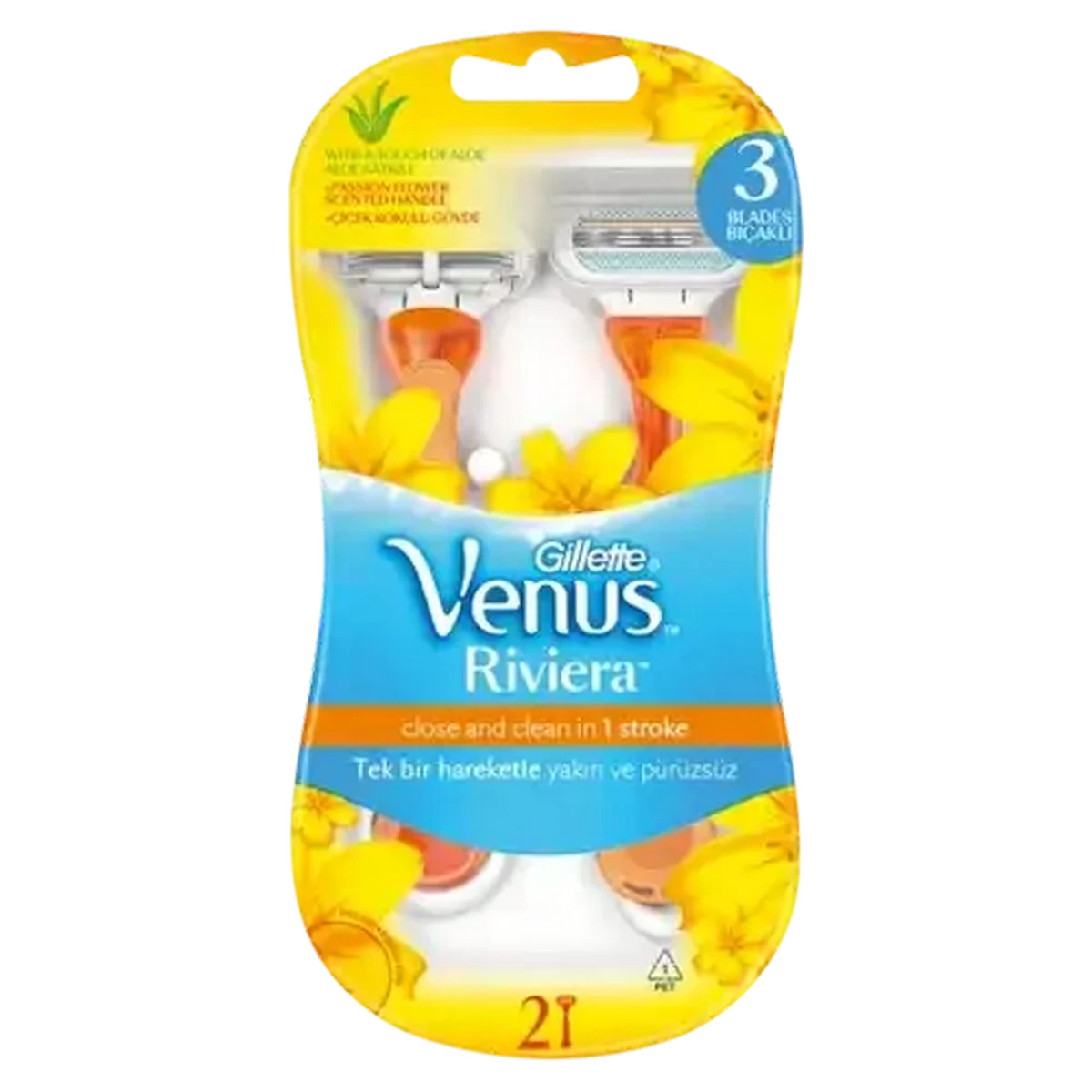 Checkers Sixty60 | Gillette Venus Riveria 3 Disposable Razors 2 Pack
