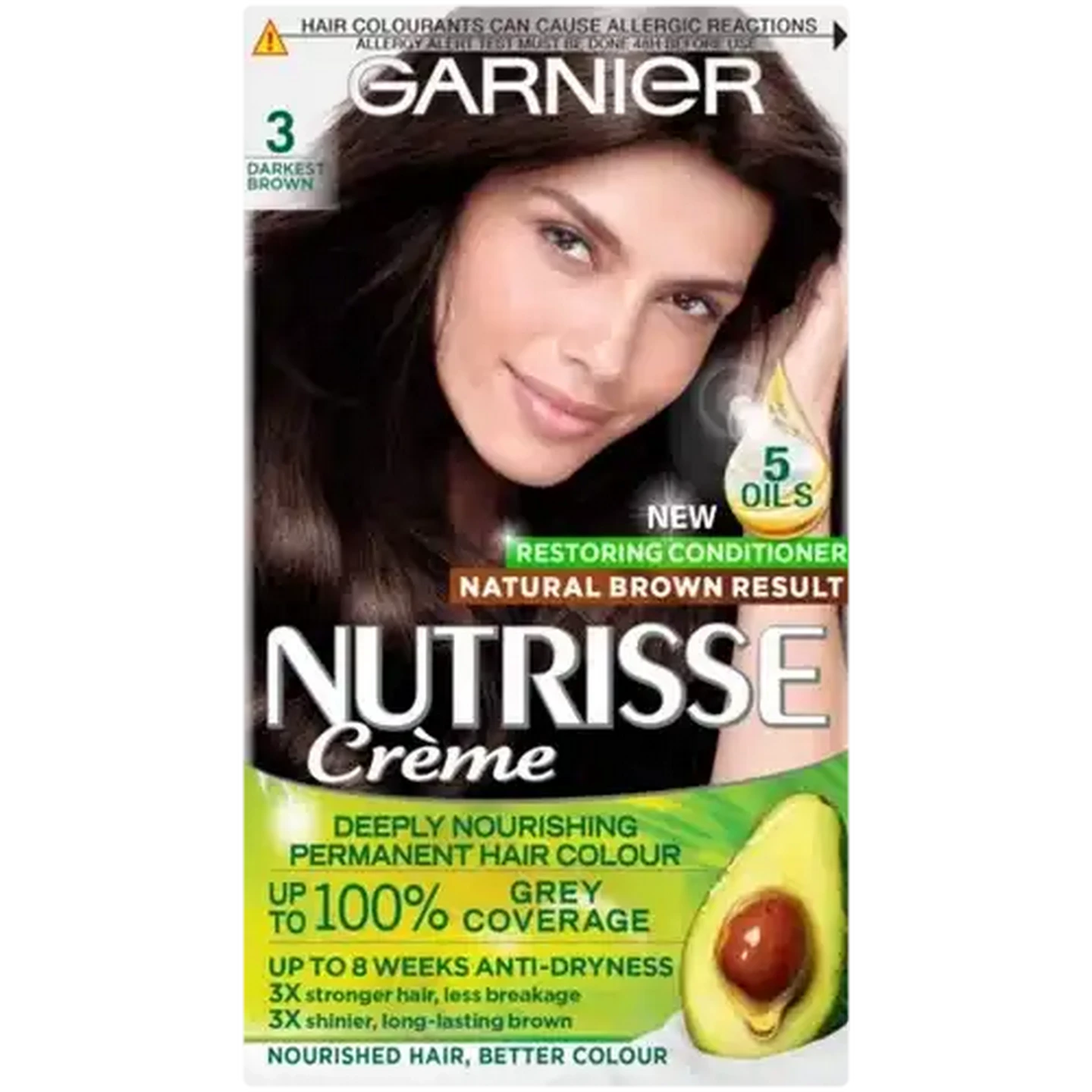 Checkers Sixty60 | Garnier Nutrisse Créme Ebony Darkest Brown Hair