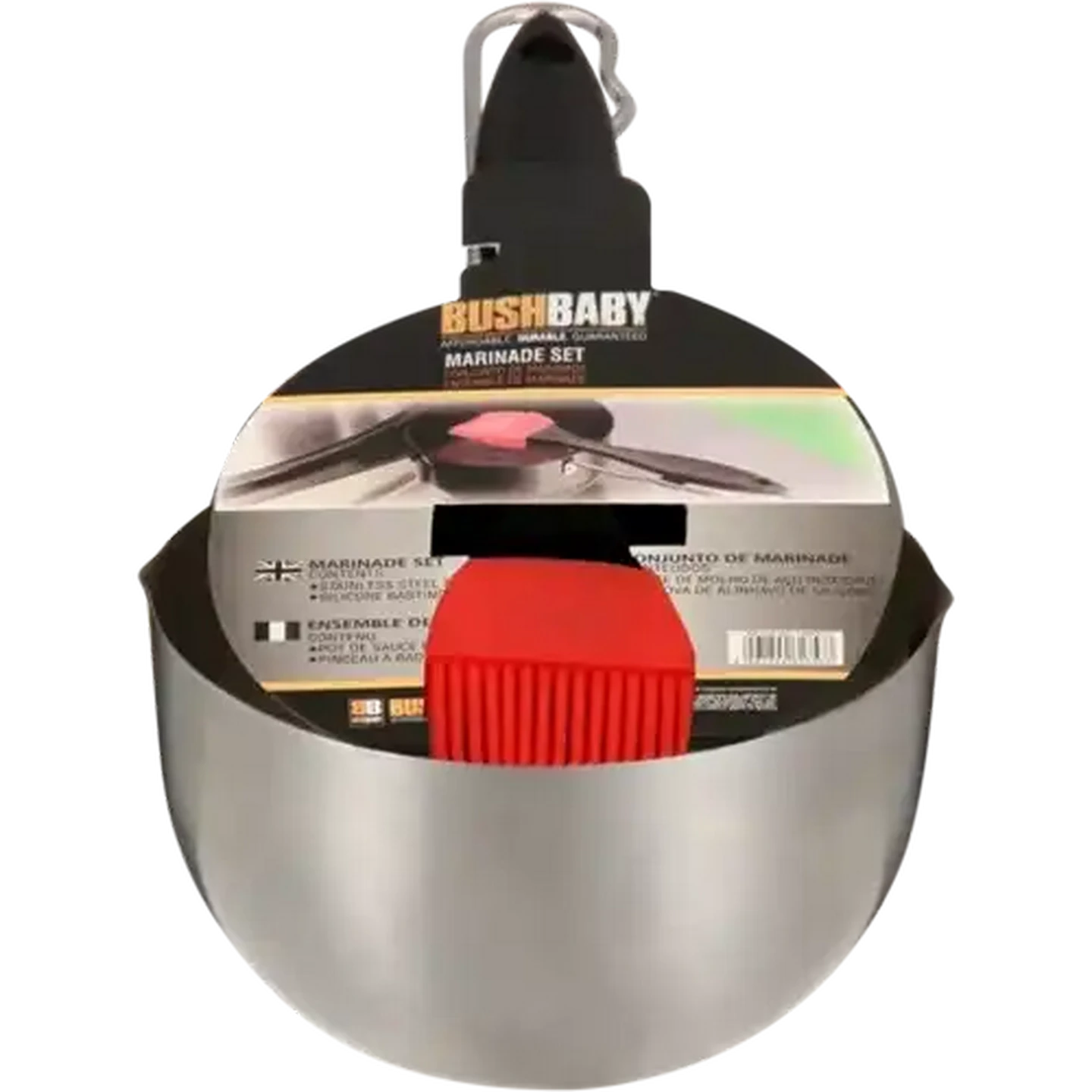 Image of Bush Baby Stainless Steel Marinade Set 2 Piece