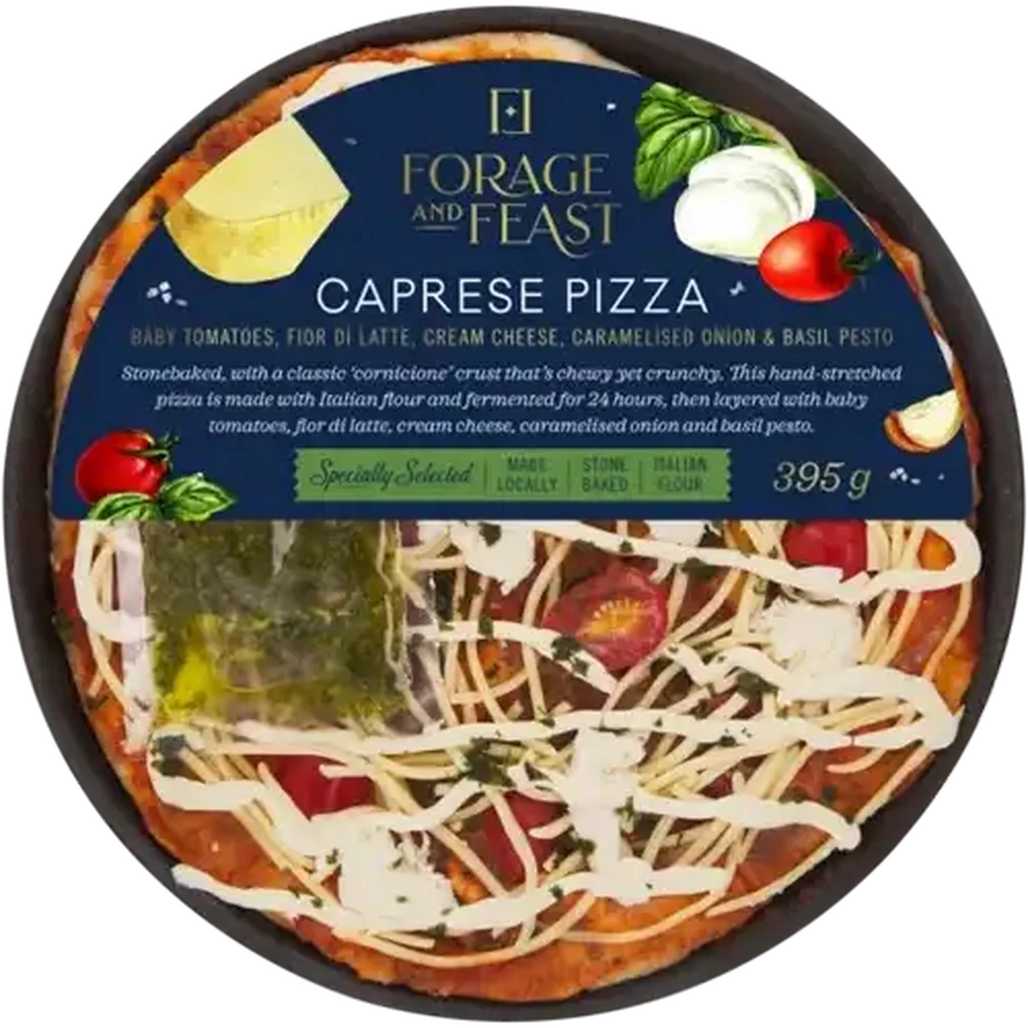 Checkers Sixty60 | Forage And Feast Caprese Pizza 395g